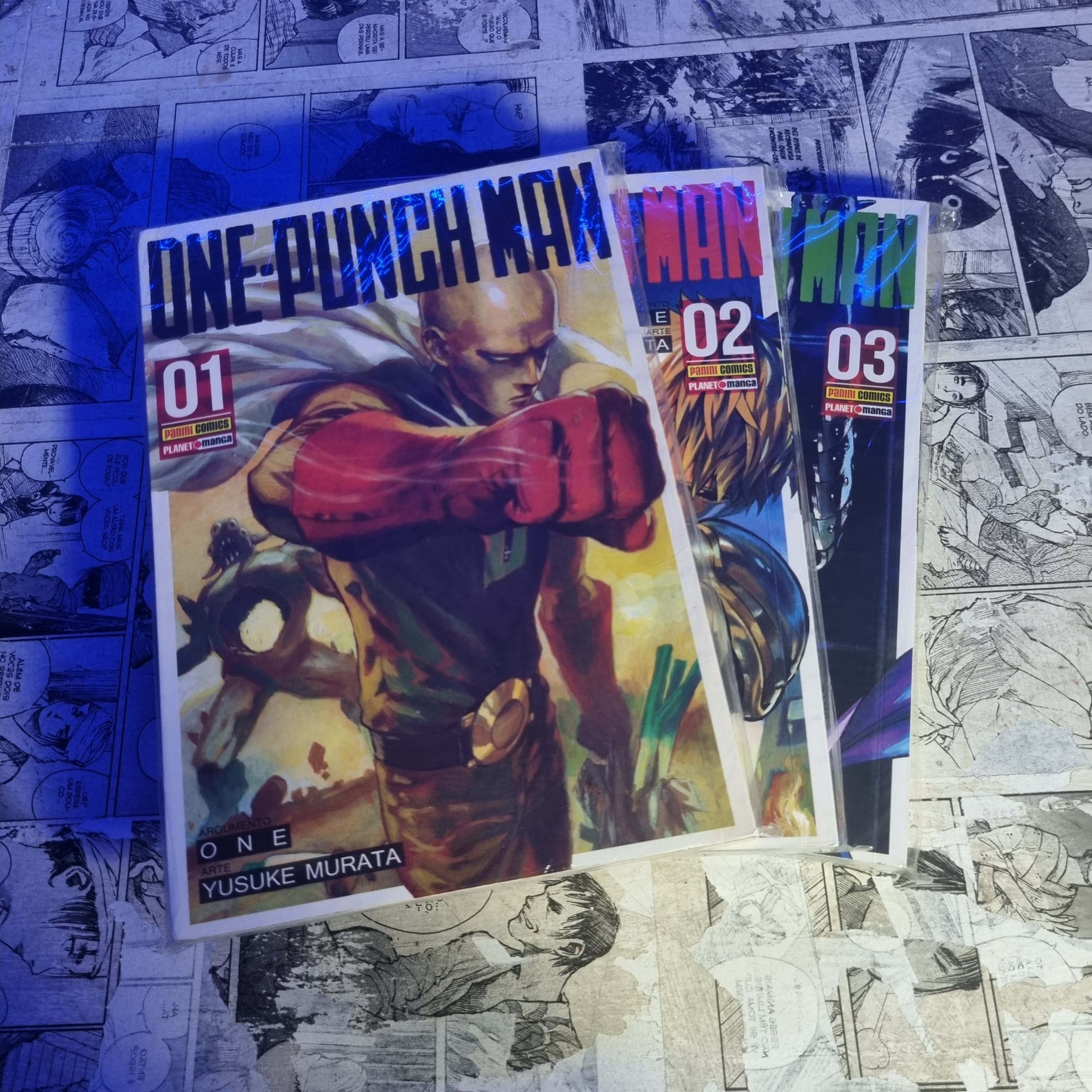 One Punch Man - Vol.1 ao 3 (Lote #342)