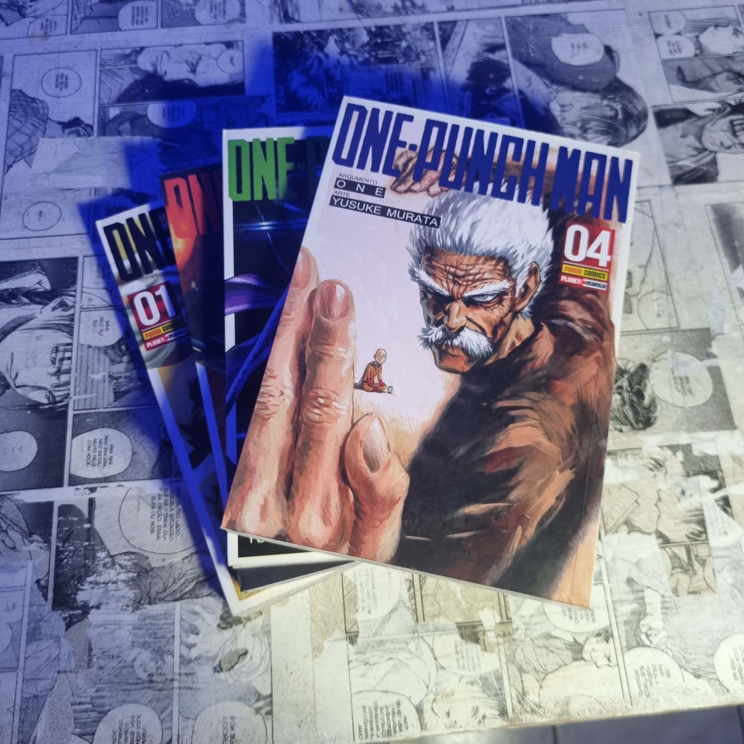 One Punch Man - Vol.1 ao 4 (Lote #342)