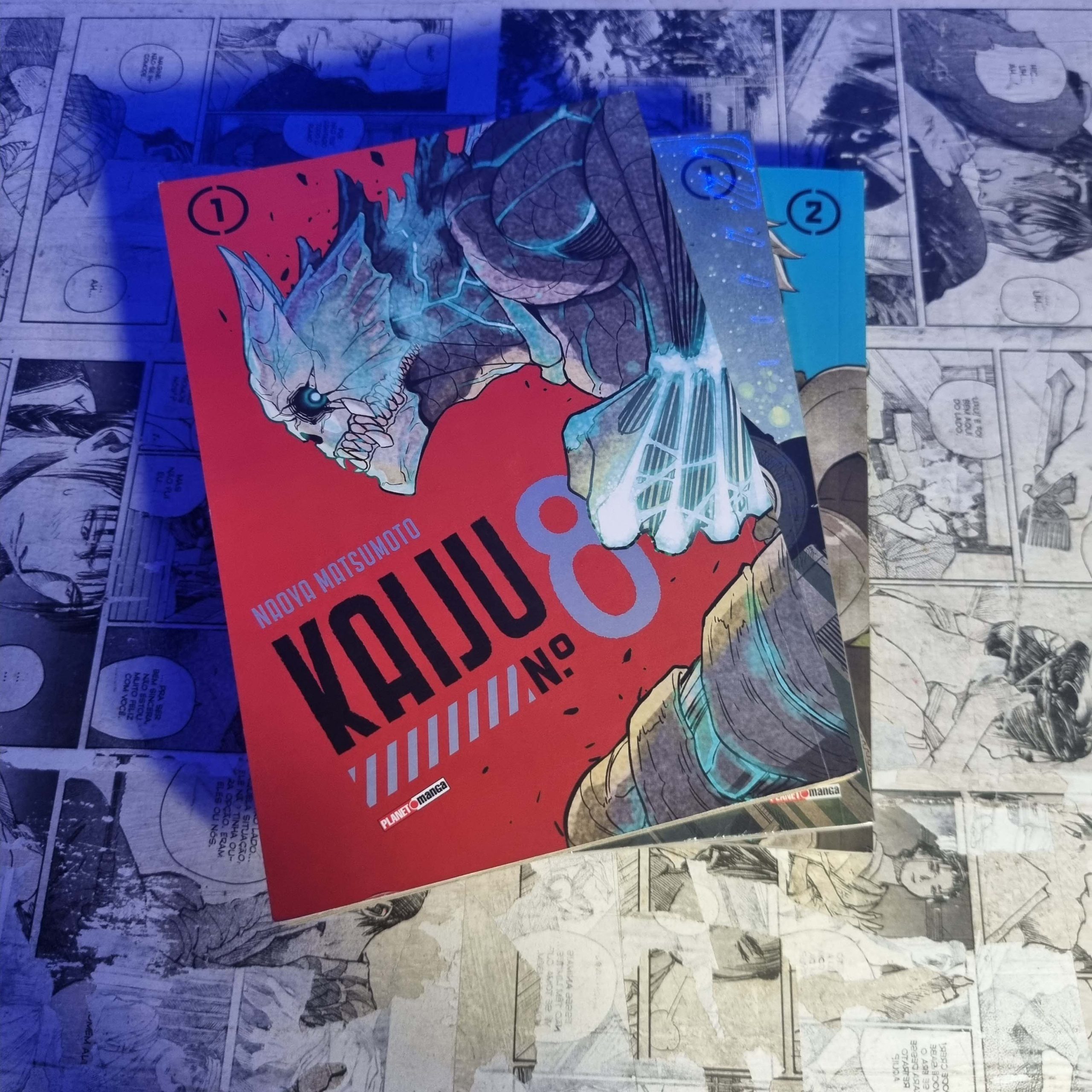 Kaiju N.8 - Vol.1 e 2 + 1 capa variante (Lote #342)