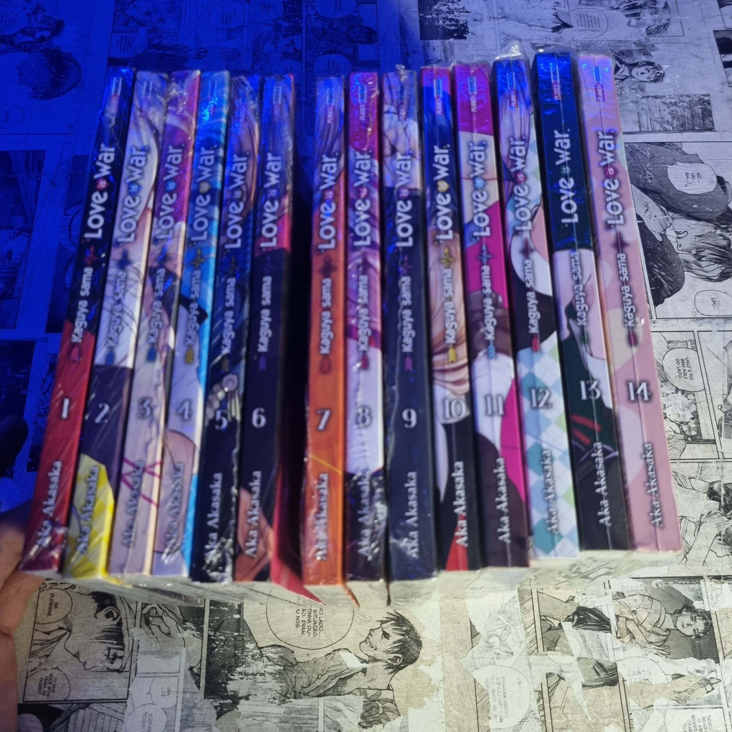 Kaguya-sama Love is War - Vol.1 ao 14 (Lote #342)