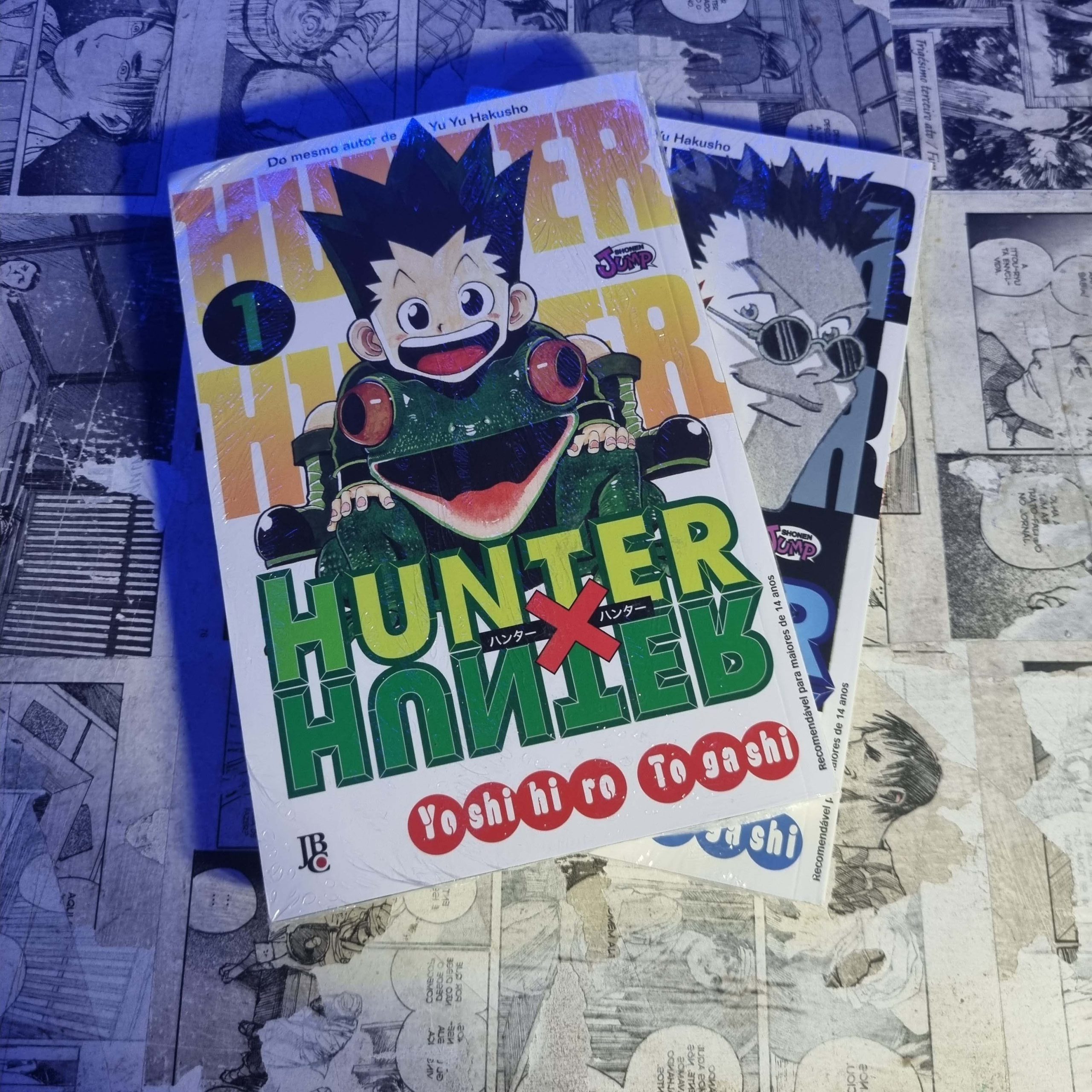 Hunter x Hunter - reimpressão - Vol.1 e 2 (Lote #342)