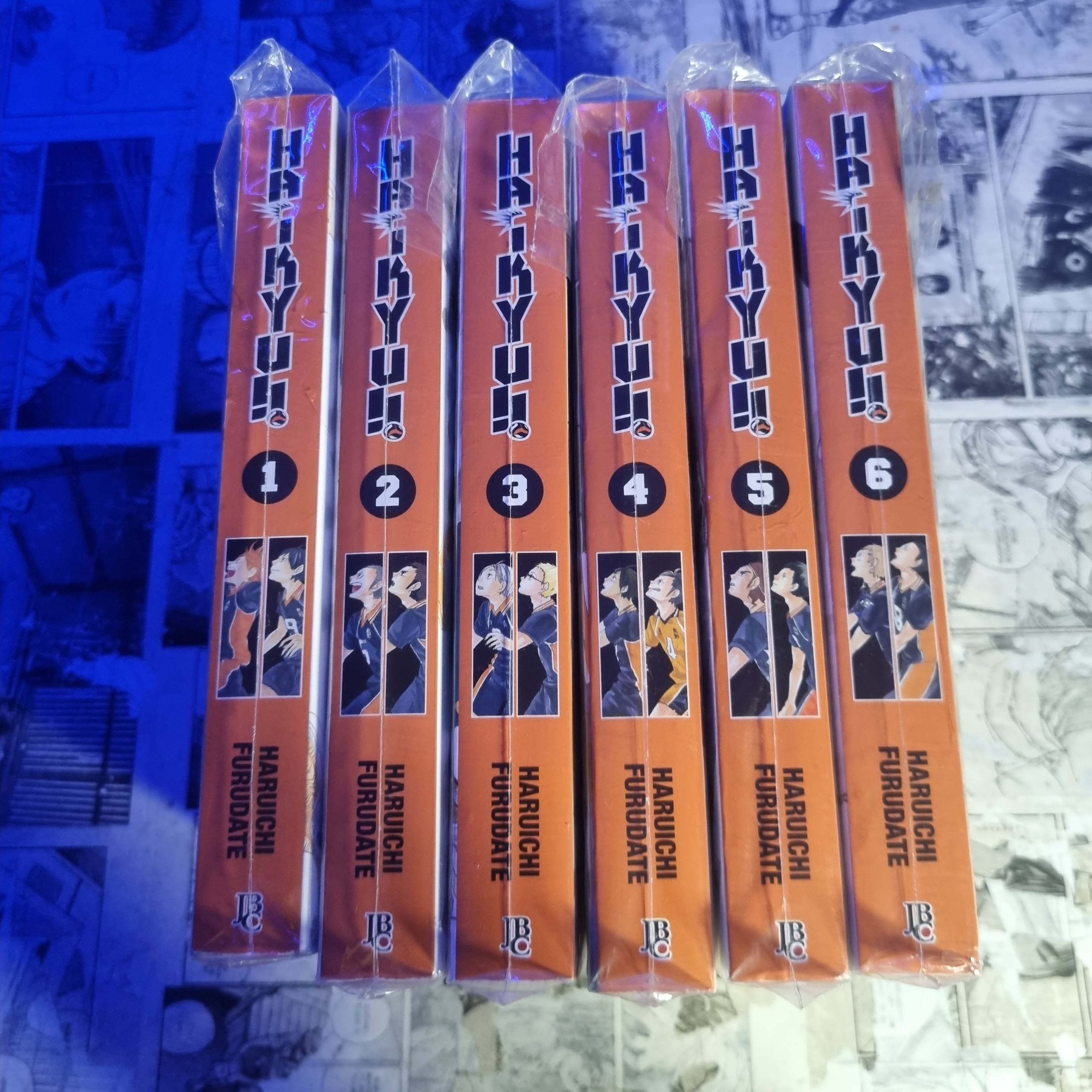 Haikyu!! - Vol.1 ao 6 (Lote #342)