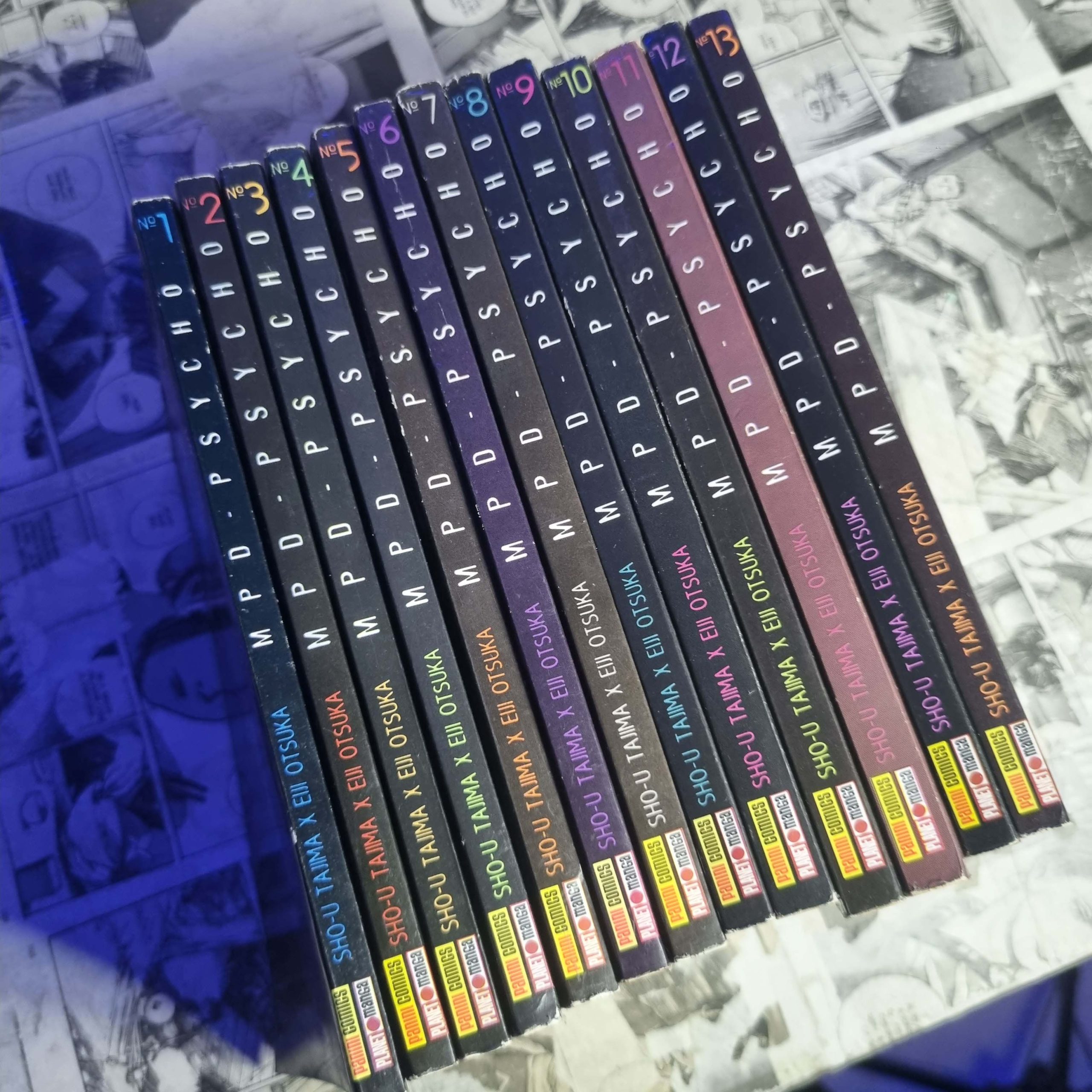 MPD Psycho - Vol.1 ao 13 (Lote #343)
