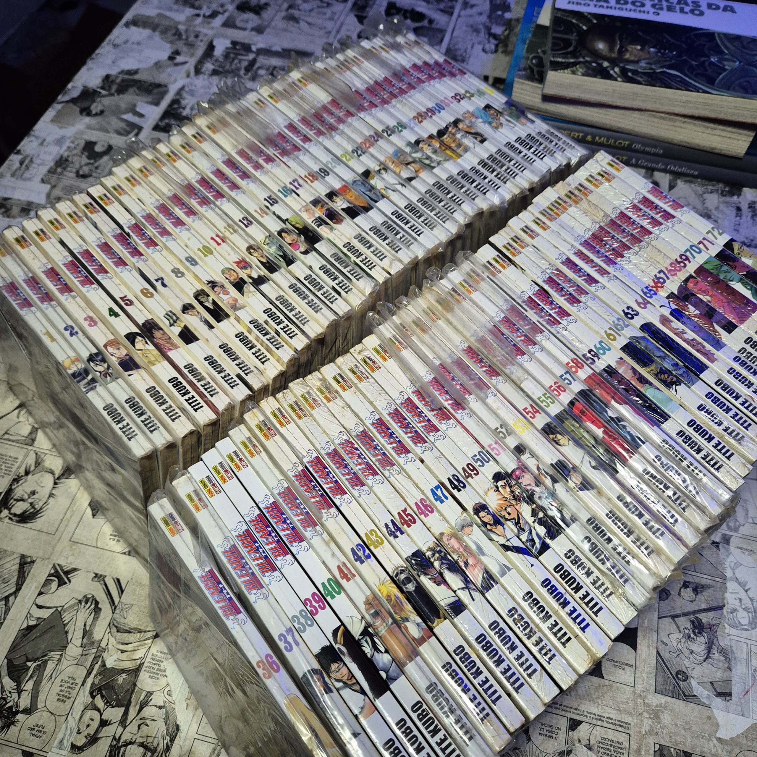 Bleach - Vol.1 ao 72 (Lote #344)