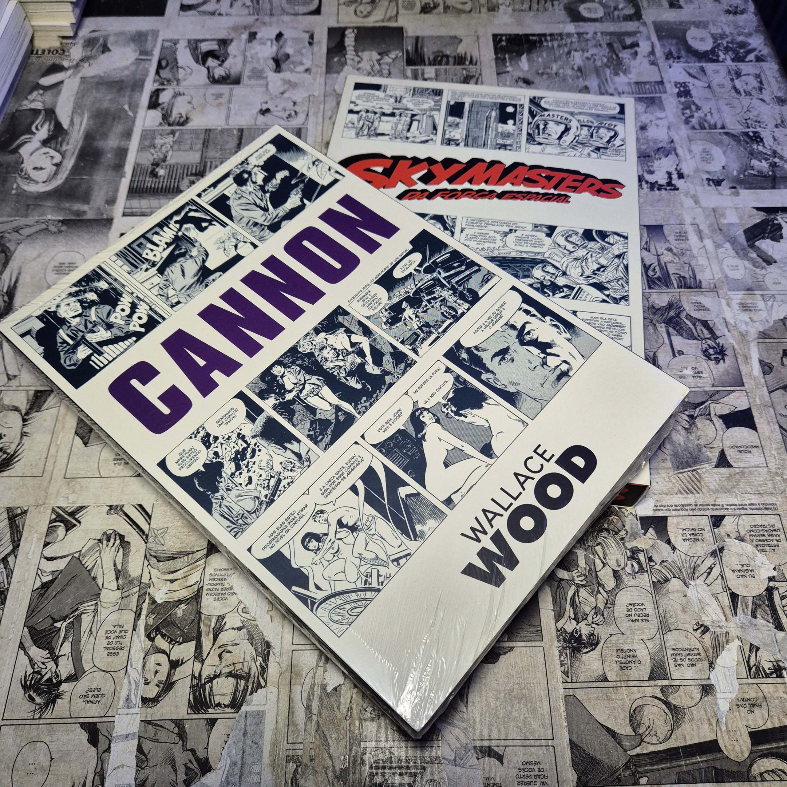 Canon e Skymasters da Força Espacial (Com luva) (Lote #344)