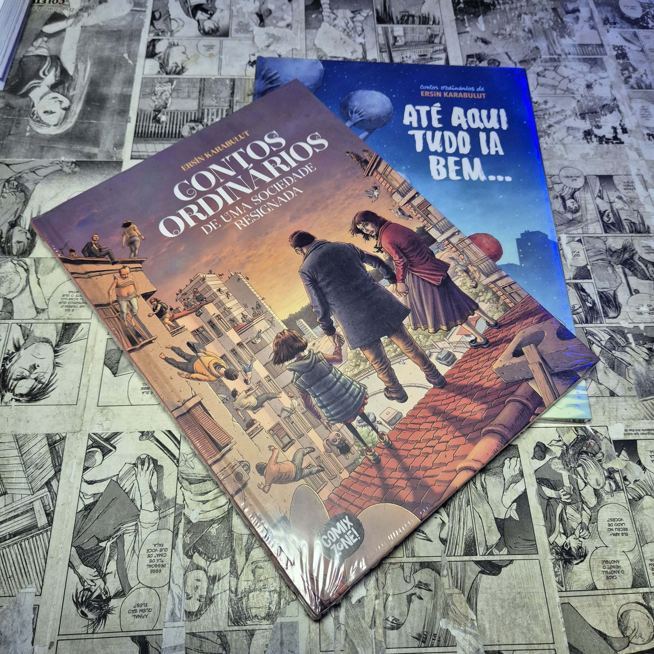 Contos Ordinários de uma Sociedade Resignada e Até aqui tudo ia bem... (Lote #344)