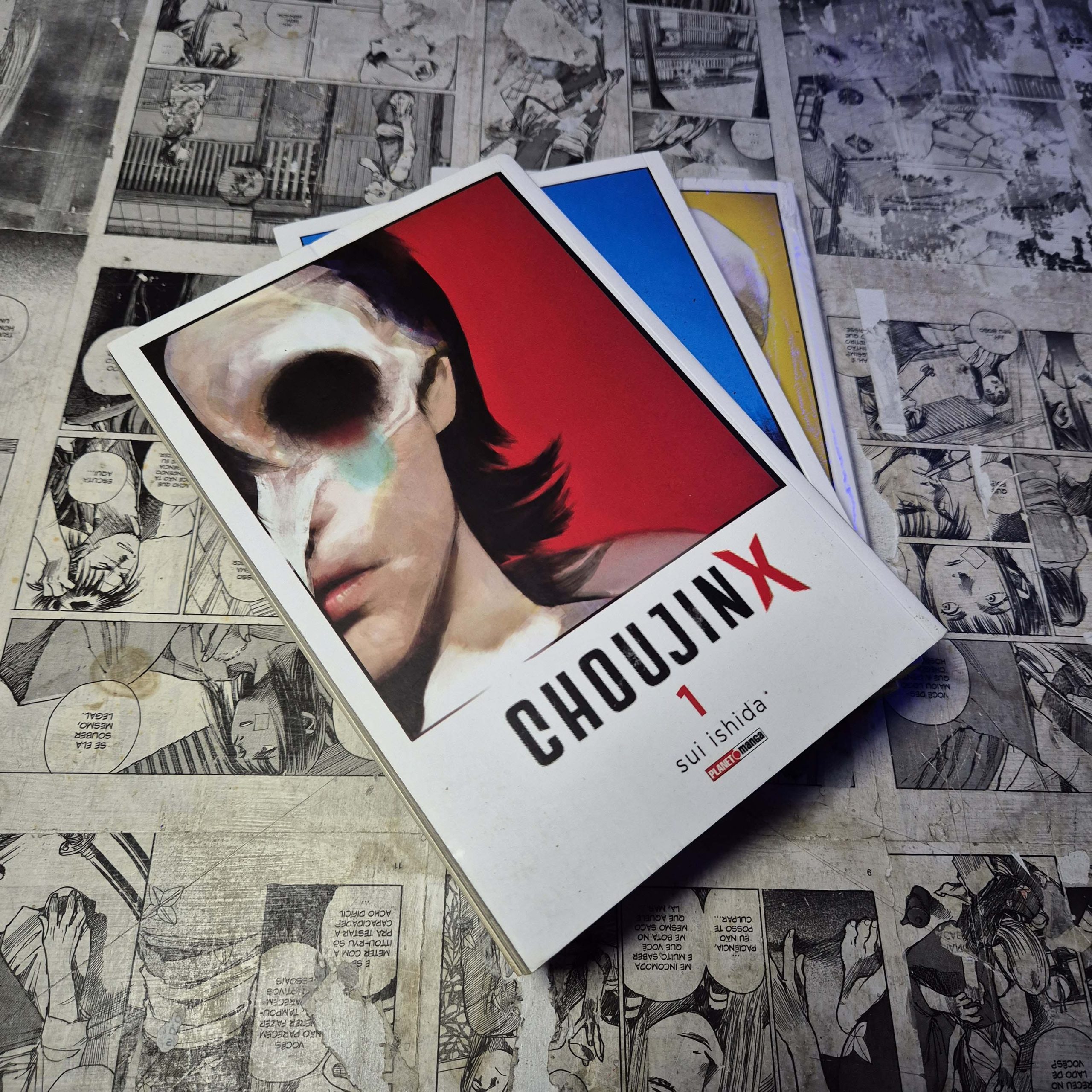 Choujin X - Vol.1 ao 3 (Lote #344)