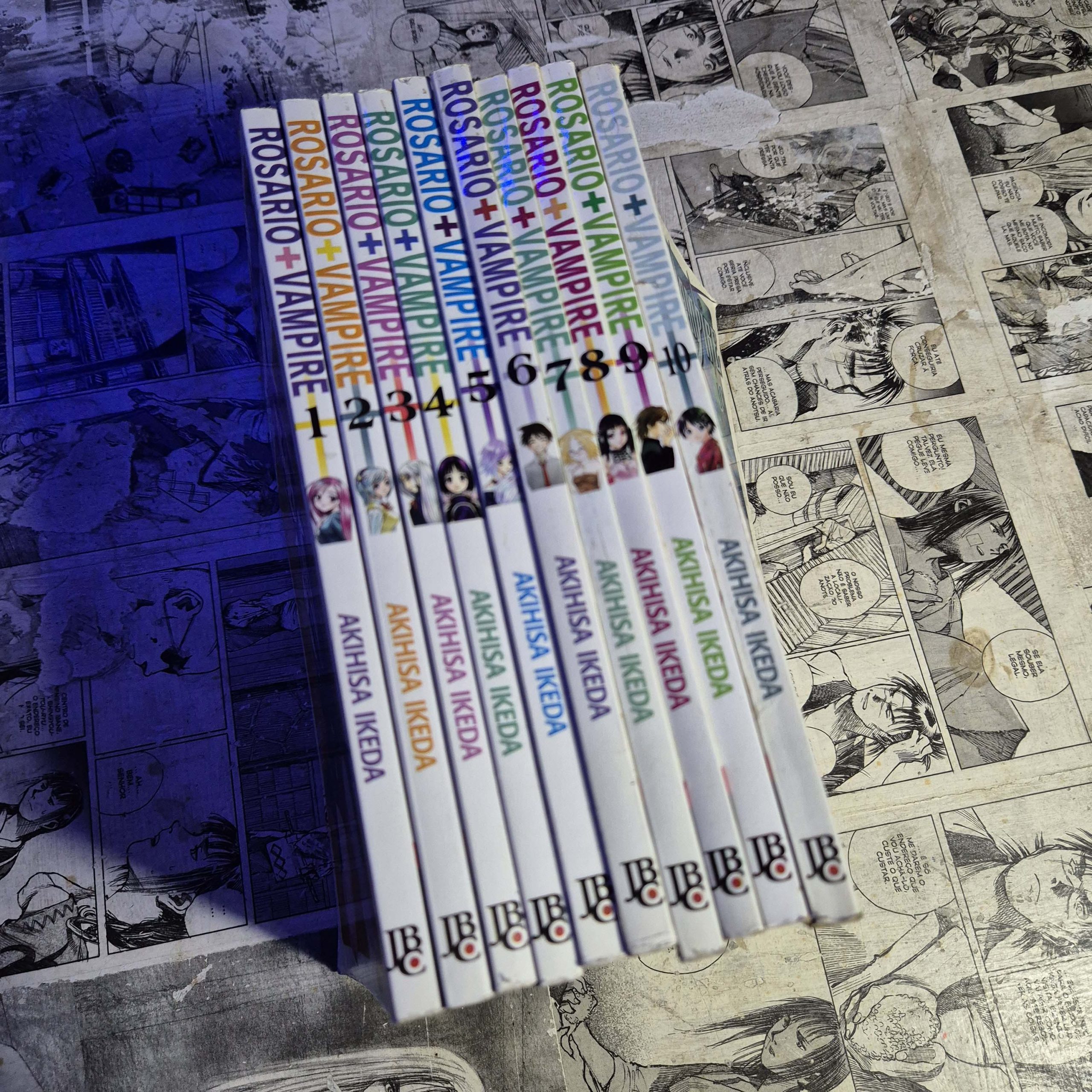 Rosario Vampire Ano 1 - Completo (Lote #344)