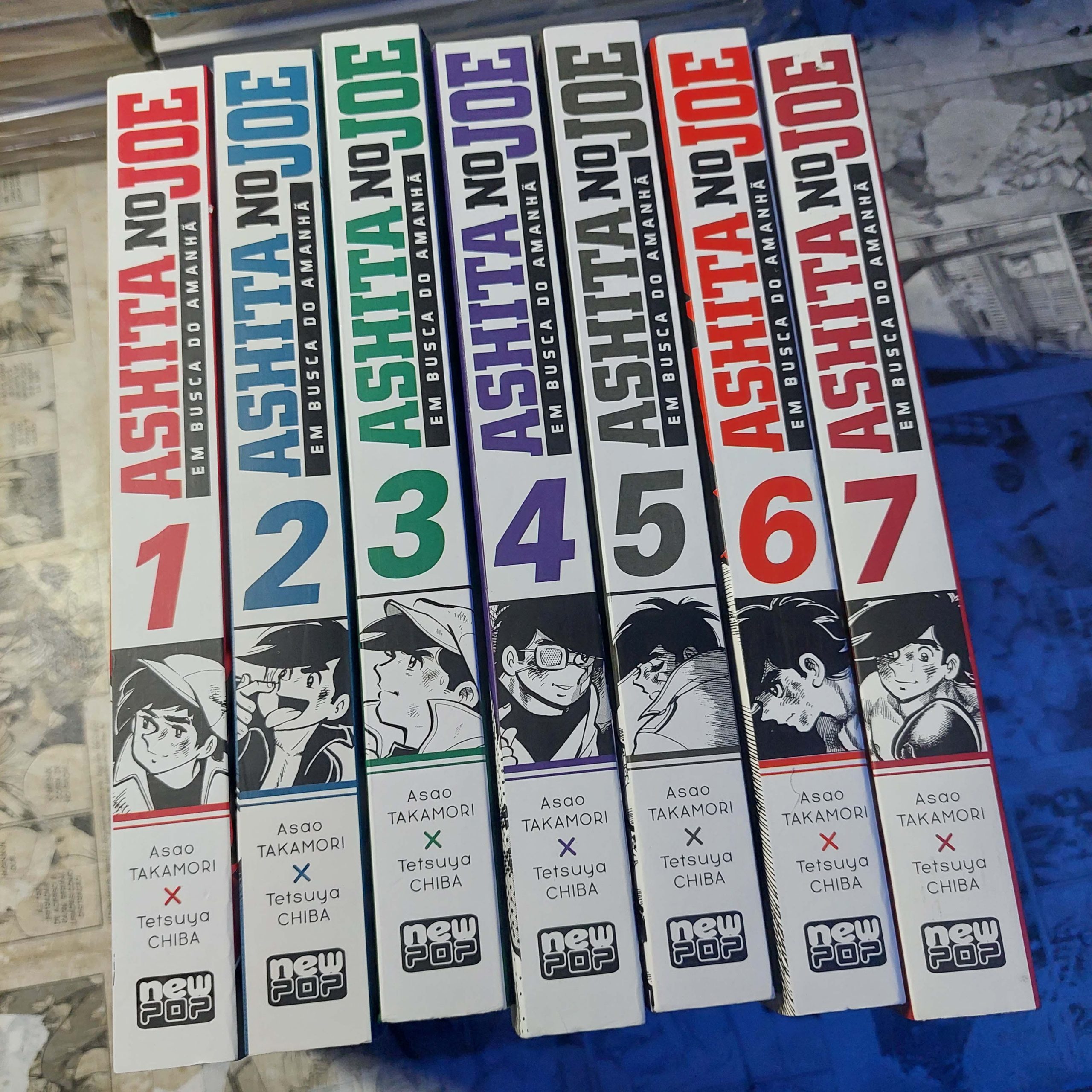 Ashita no Joe - Vol.1 ao 7 (Lote #345)
