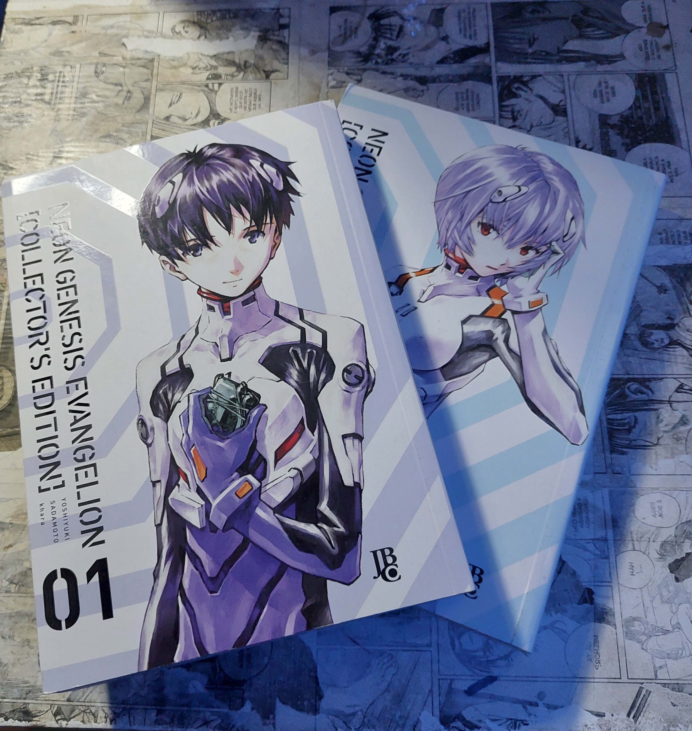 Neon Genesis Evangelion Edição de Colecionador - Vol.1 e 2 (Lote #345)
