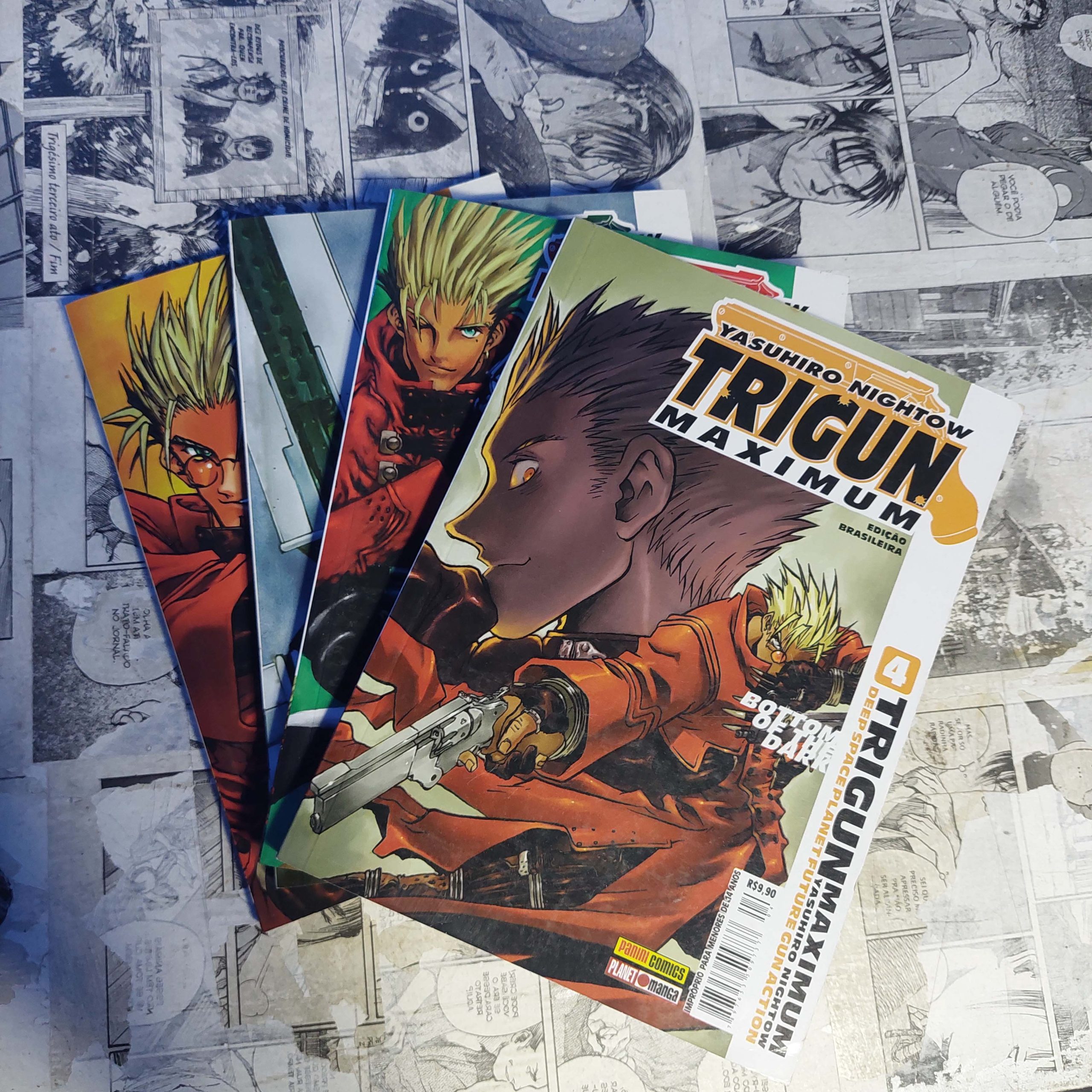 Trigun Maximum - Vol.1 ao 4 (Lote #345)