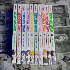 Wind Breaker – Vol.1 ao 10 (Lote #345)