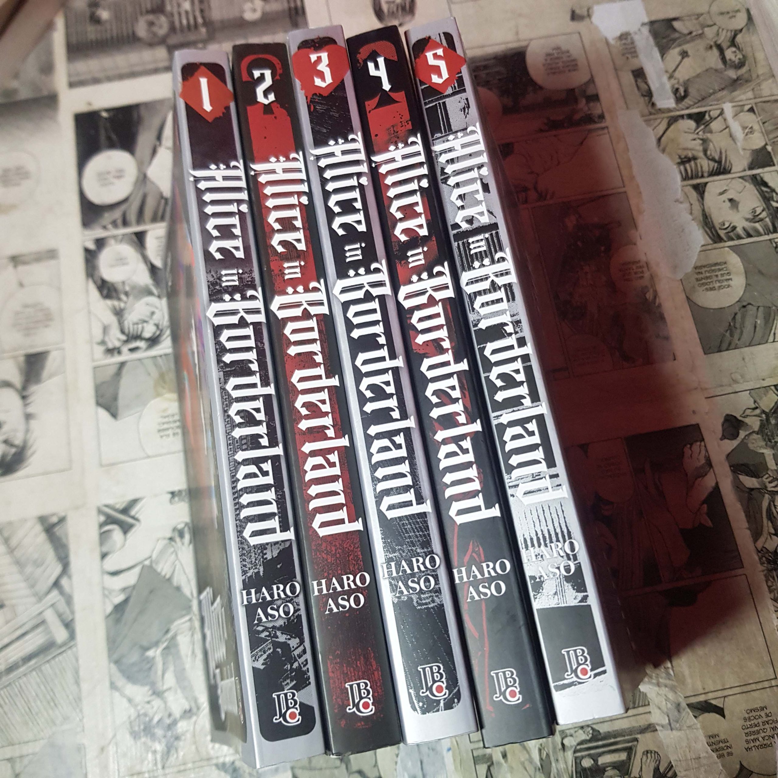 Alice in Borderland - Vol.1 ao 5 (Lote #346)