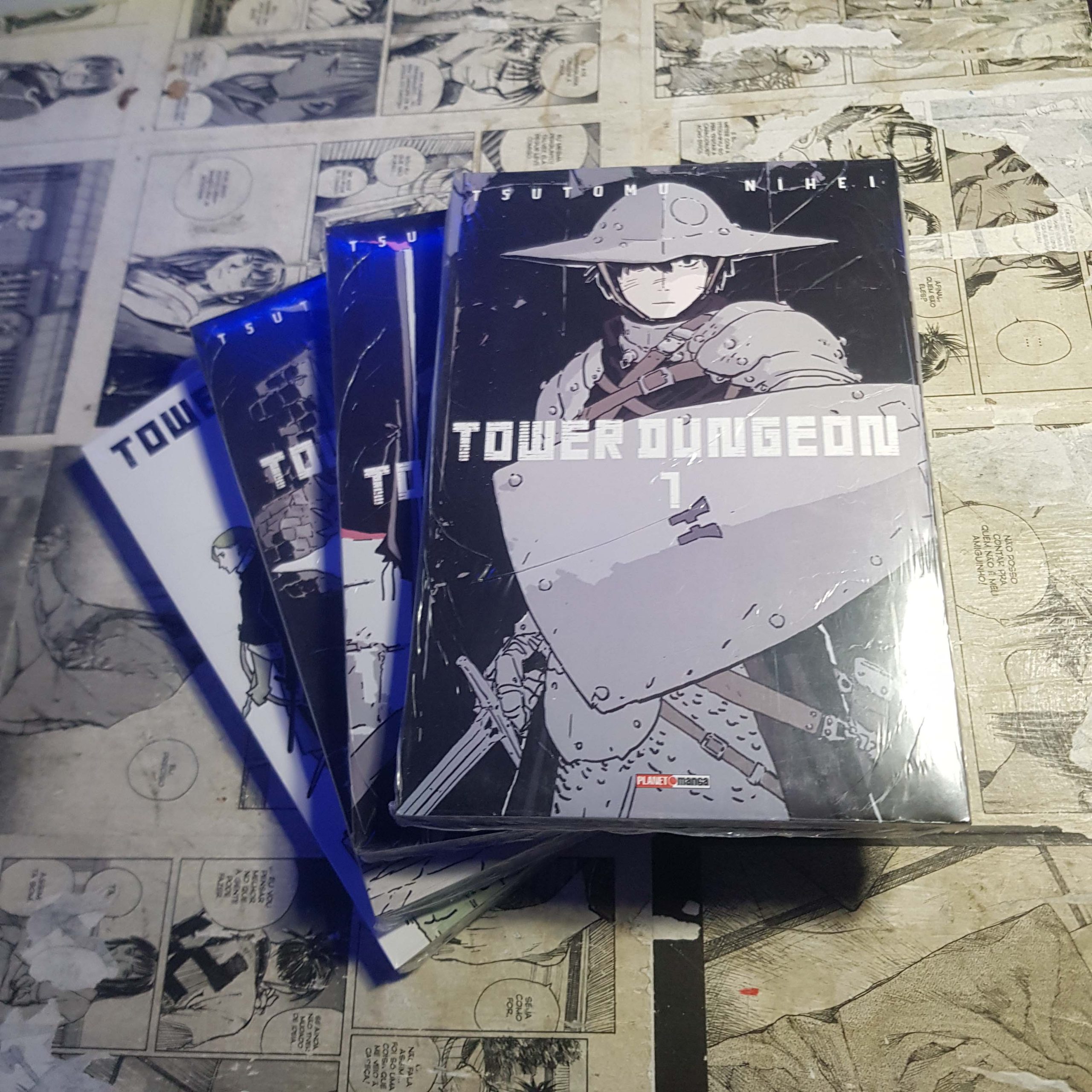Tower Dungeon - Vol.1 ao 4 (Lote #346)