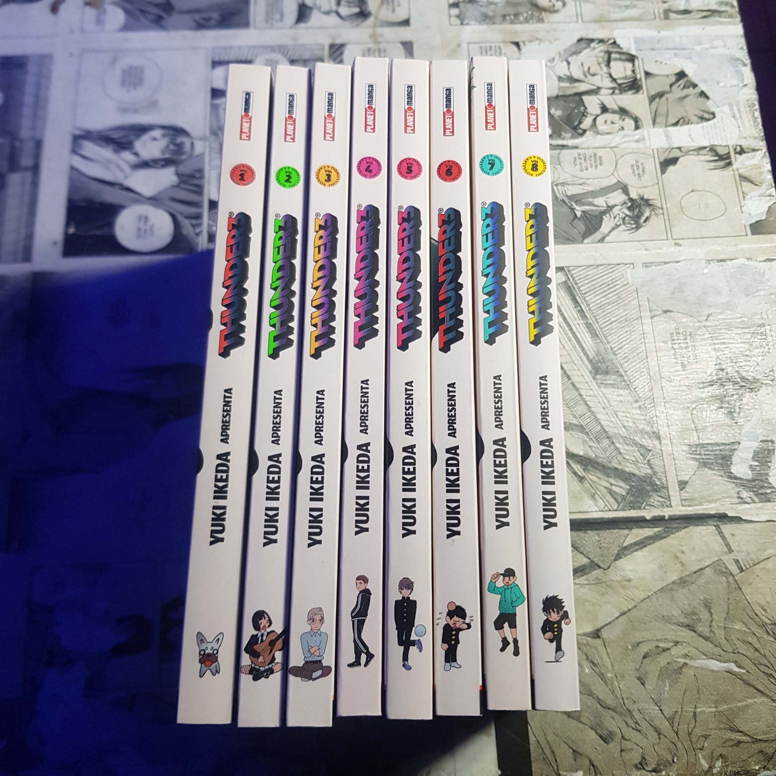 Thunder 3 - Vol.1 ao 8 (Lote #346)
