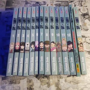 Spy x Family – Vol.1 ao 12 + Novel e Databook (Lote #346)