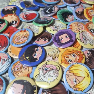 Pack de Bottons Capitão Onigiri – Temporada 1 – CLOSE FRIENDS