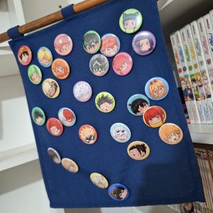 Pack todos os Bottons Capitão Onigiri – CLOSE FRIENDS