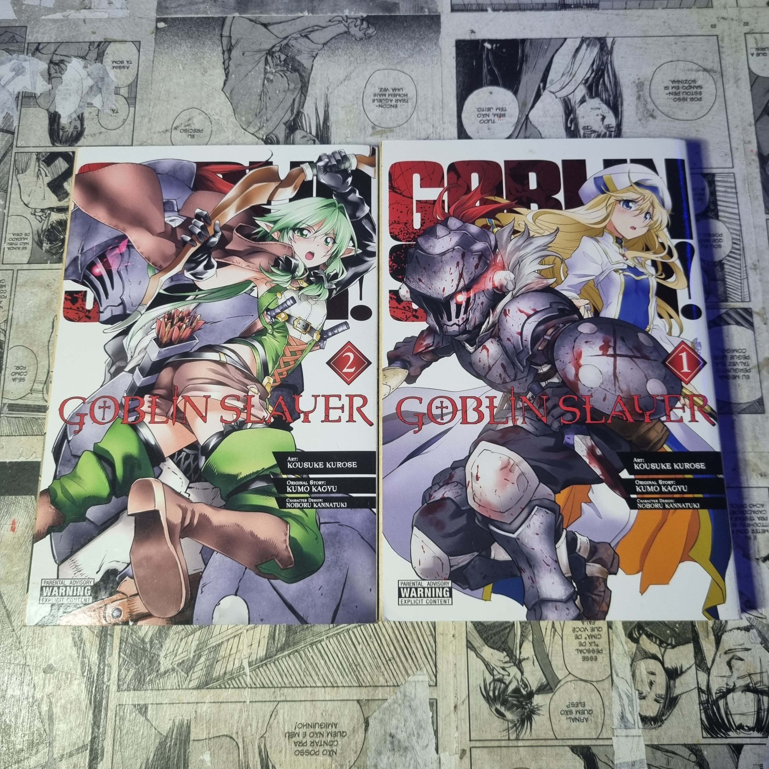 Goblin Slayer em ING - Vol.1 e 2 (Festival de Importados #24)