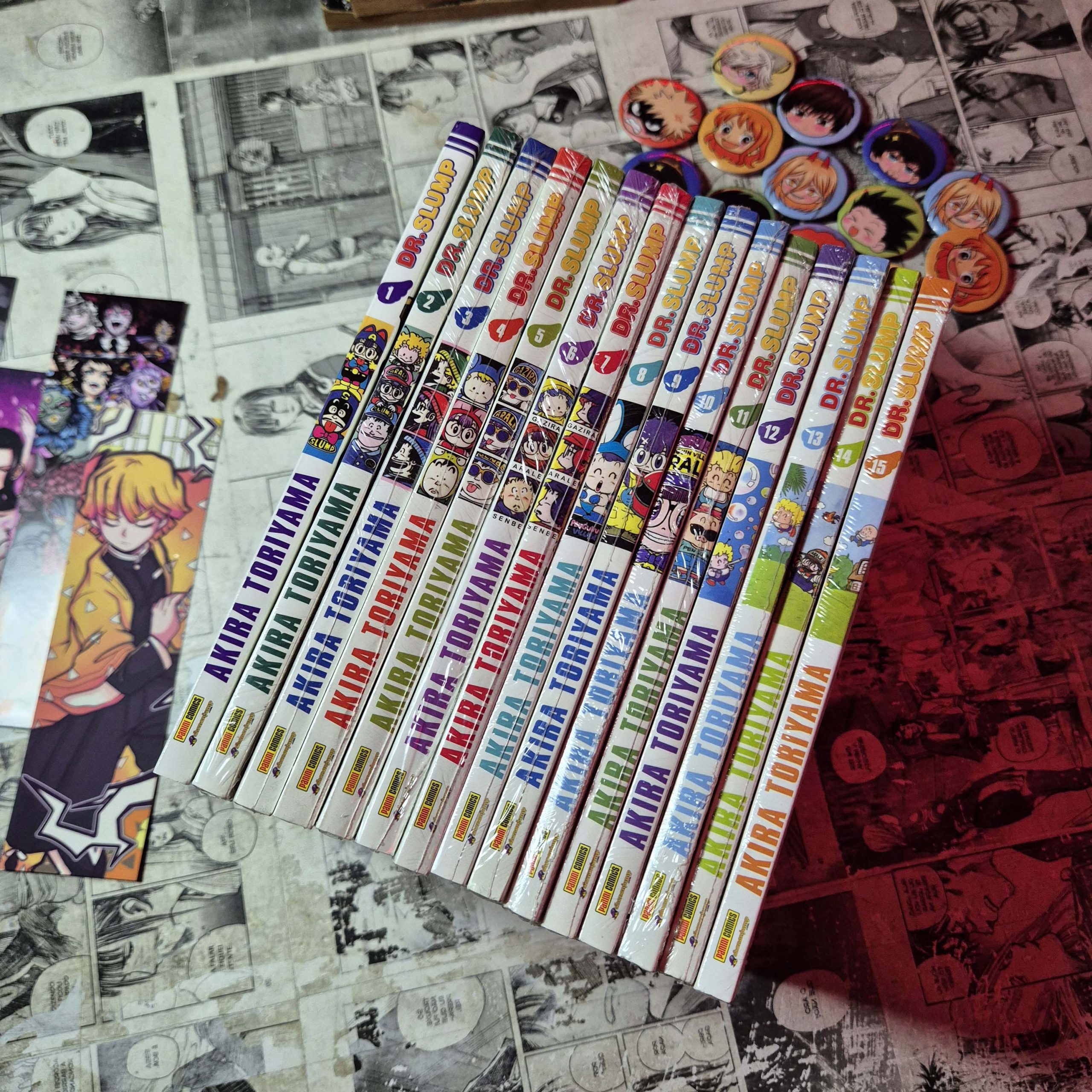 Dr. Slump - Vol.1 ao 15 (Lote #348)