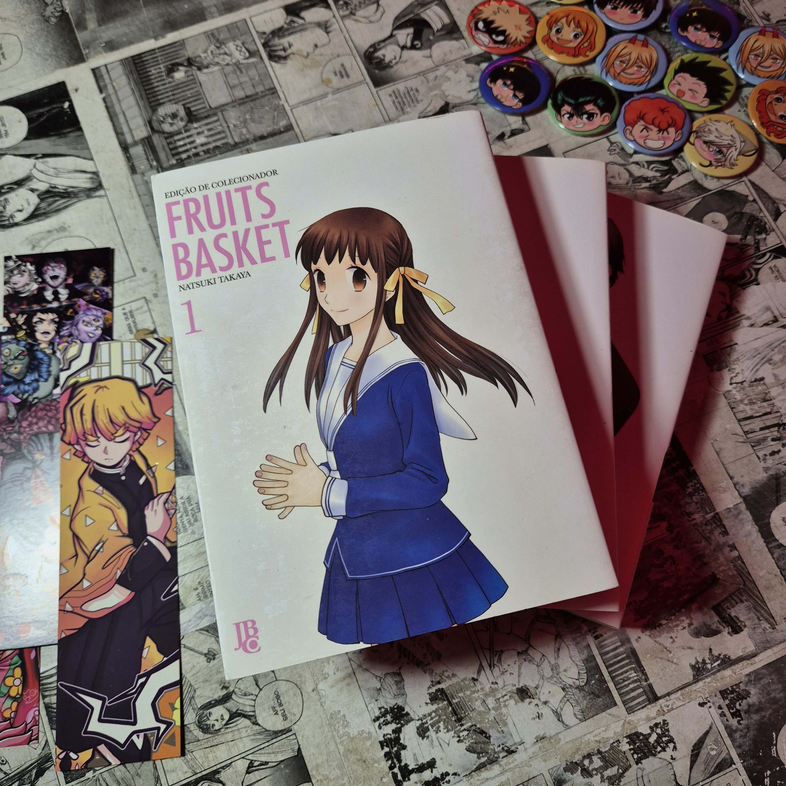 Fruits Basket - Edição de Colecionador - Vol.1 ao 3 (Lote #348)