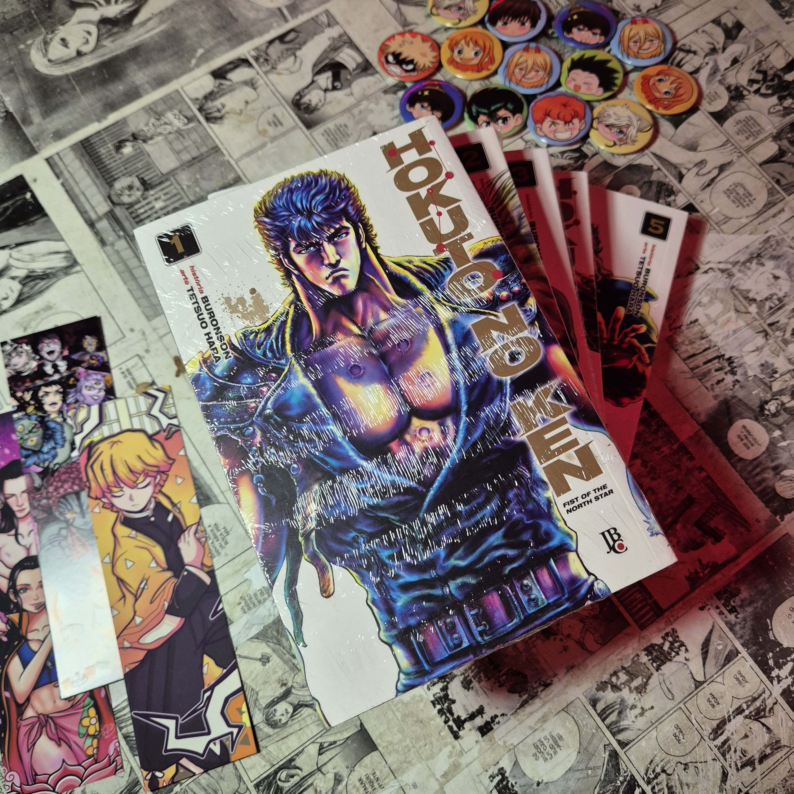 Hokuto no Ken - Vol.1 ao 5 (Lote #348)