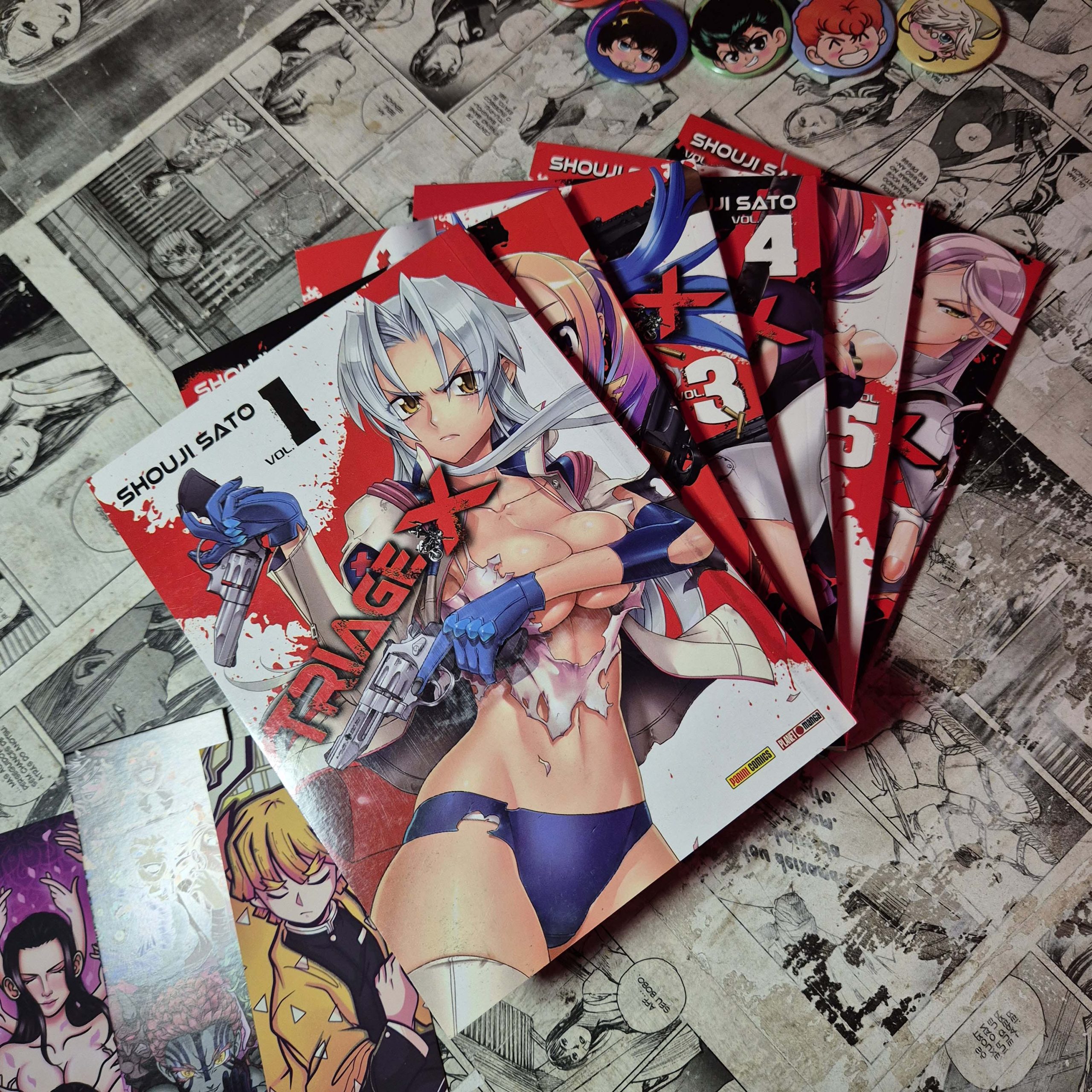Triage X - Vol.1 ao 6 (Lote #348)