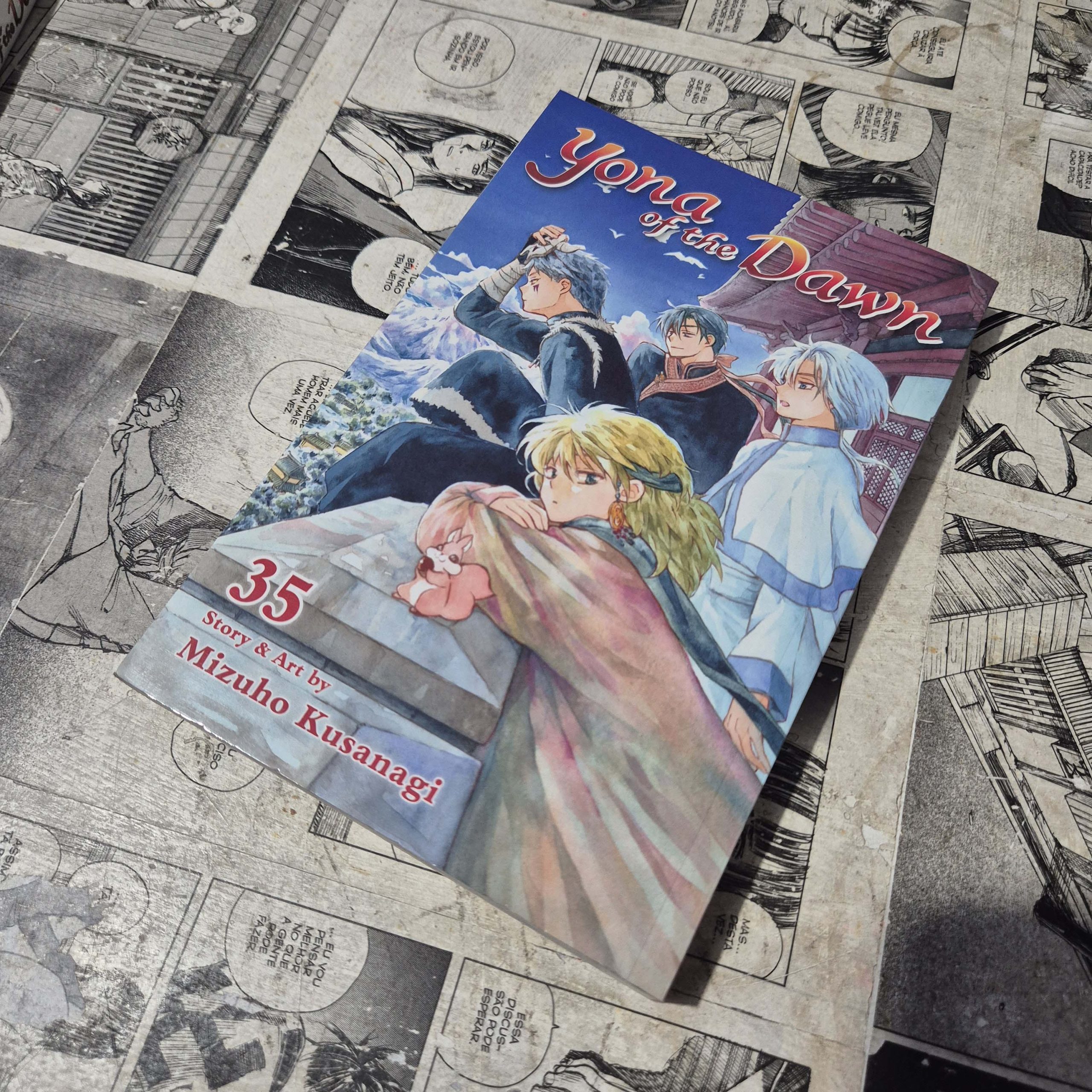 Yona a Princesa do Alvorecer em ING - Vol.35 (Festival de Importados #25)