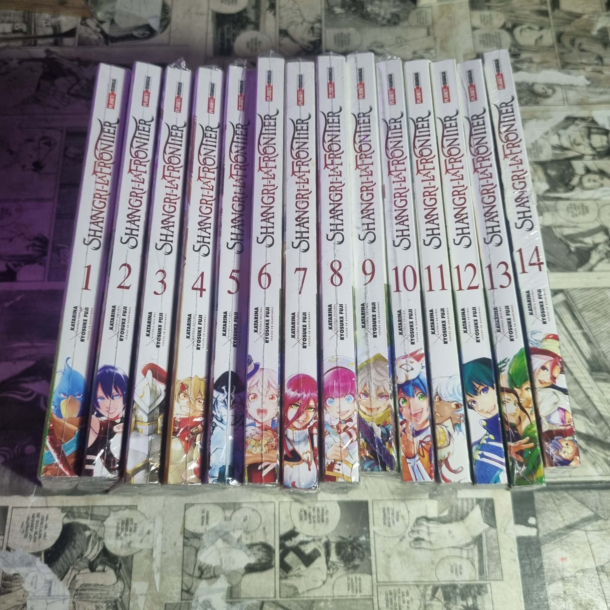 Shangrila Frontier - Vol.1 ao 14 (Lote #350)