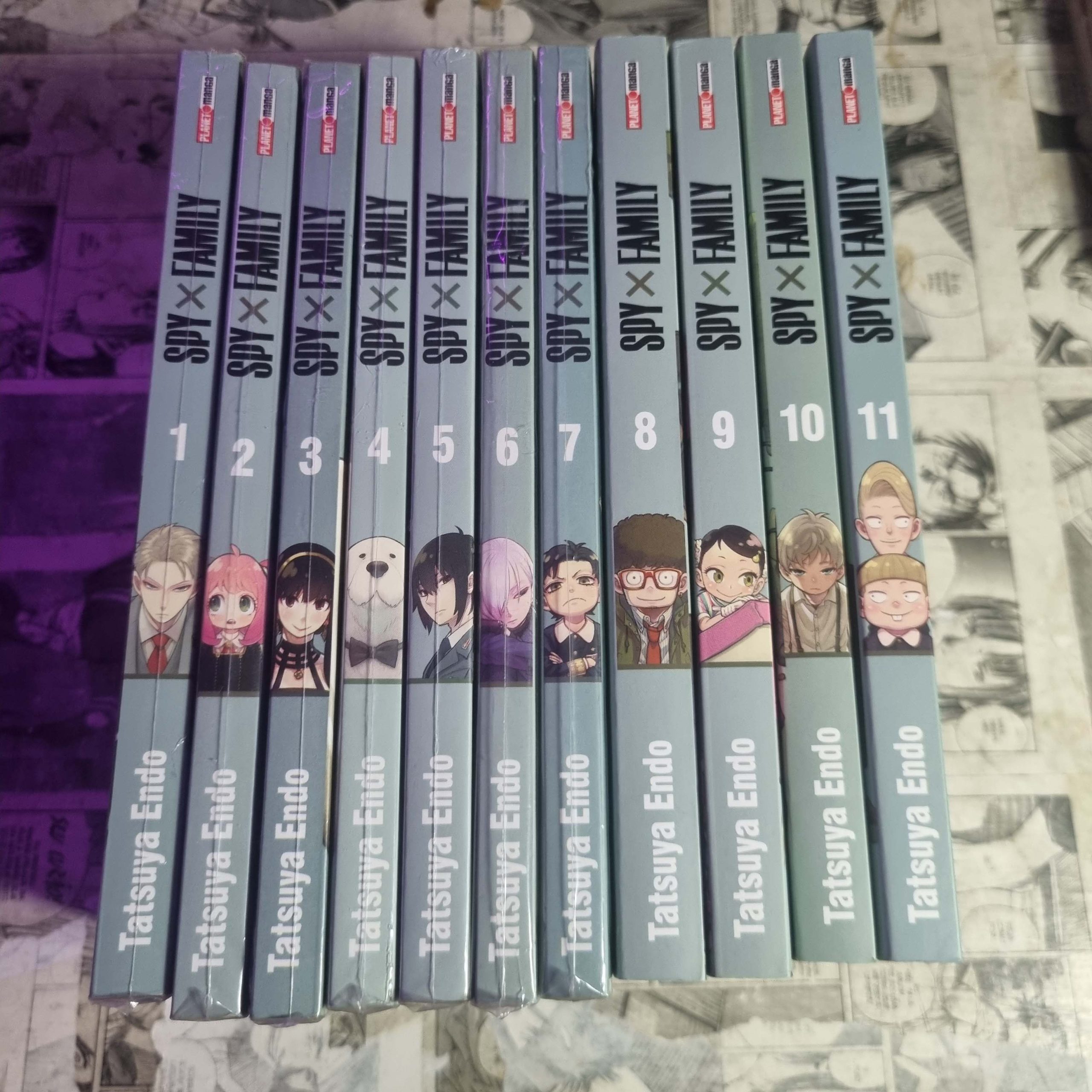 Spy × Family - Vol.1 ao 11 (Lote #350)