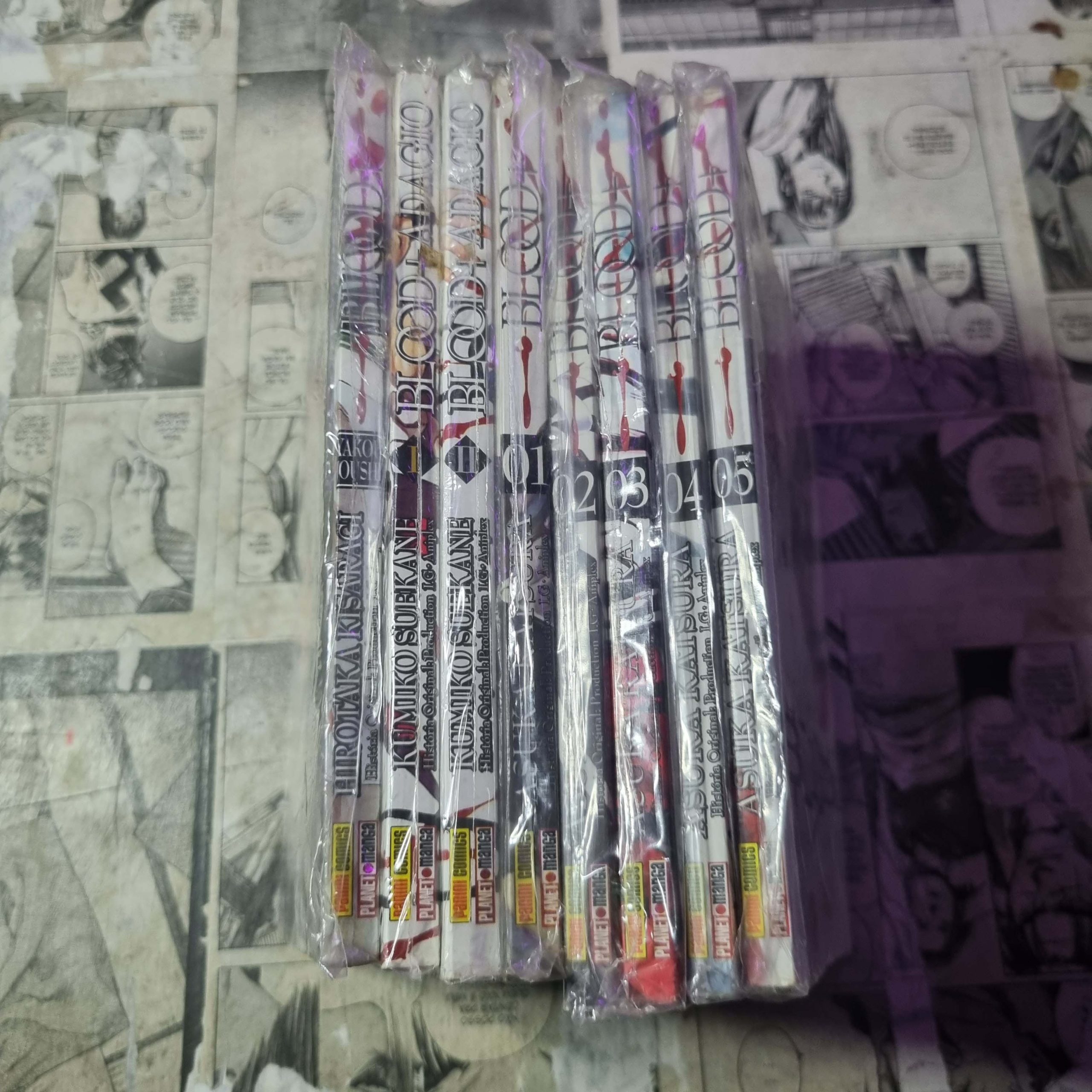 Blood + Adagio e Yakoujoushi - Completos (Lote #350)