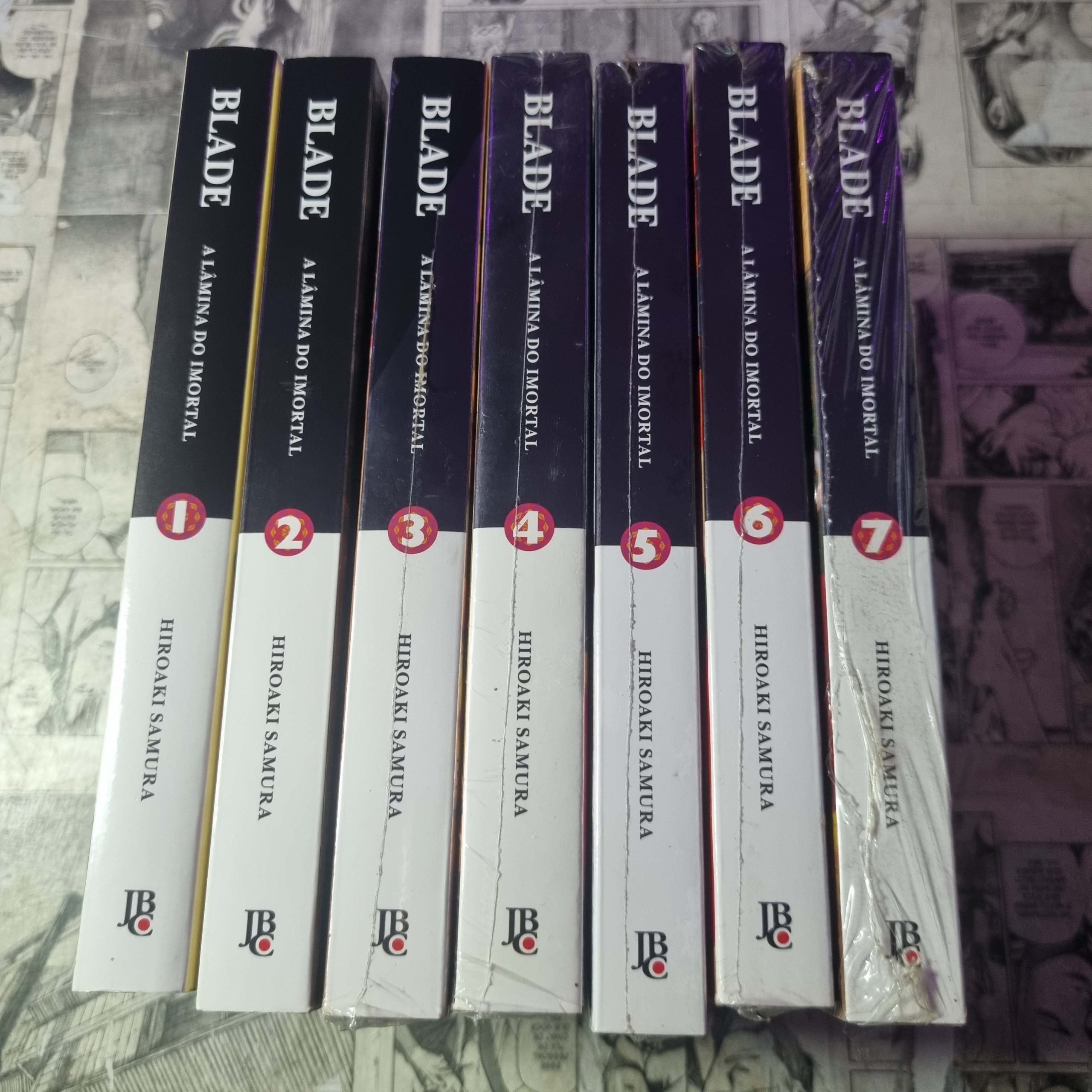 Blade A Lâmina do Imortal - Vol.1 ao 7 (Lote #350)