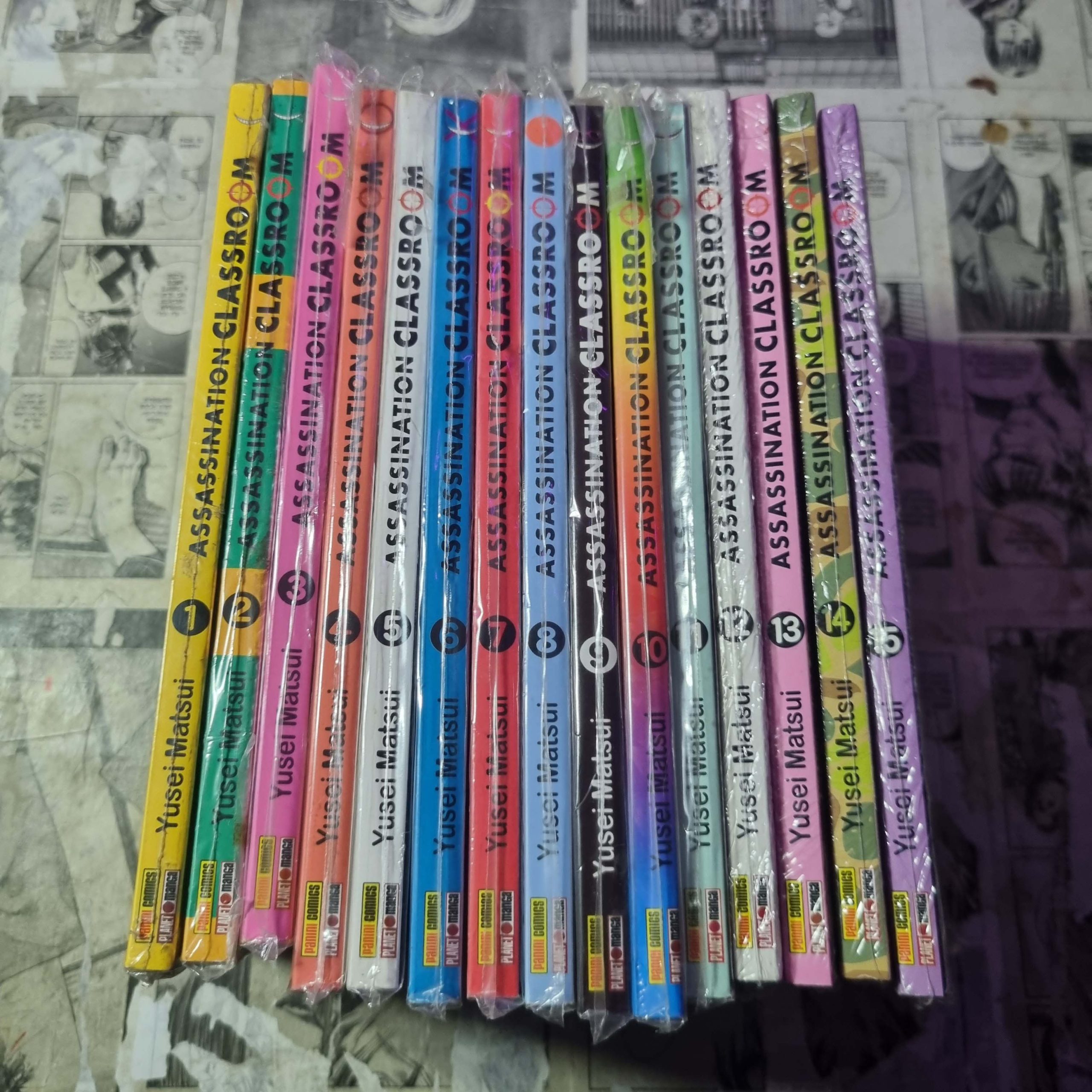 Assassination Classroom - Vol.1 ao 15 (Lote #350)