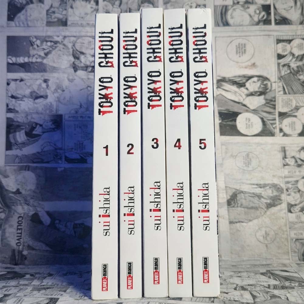 Tokyo Ghoul - Reimpressão - Vol.1 ao 5 (Lote #347)