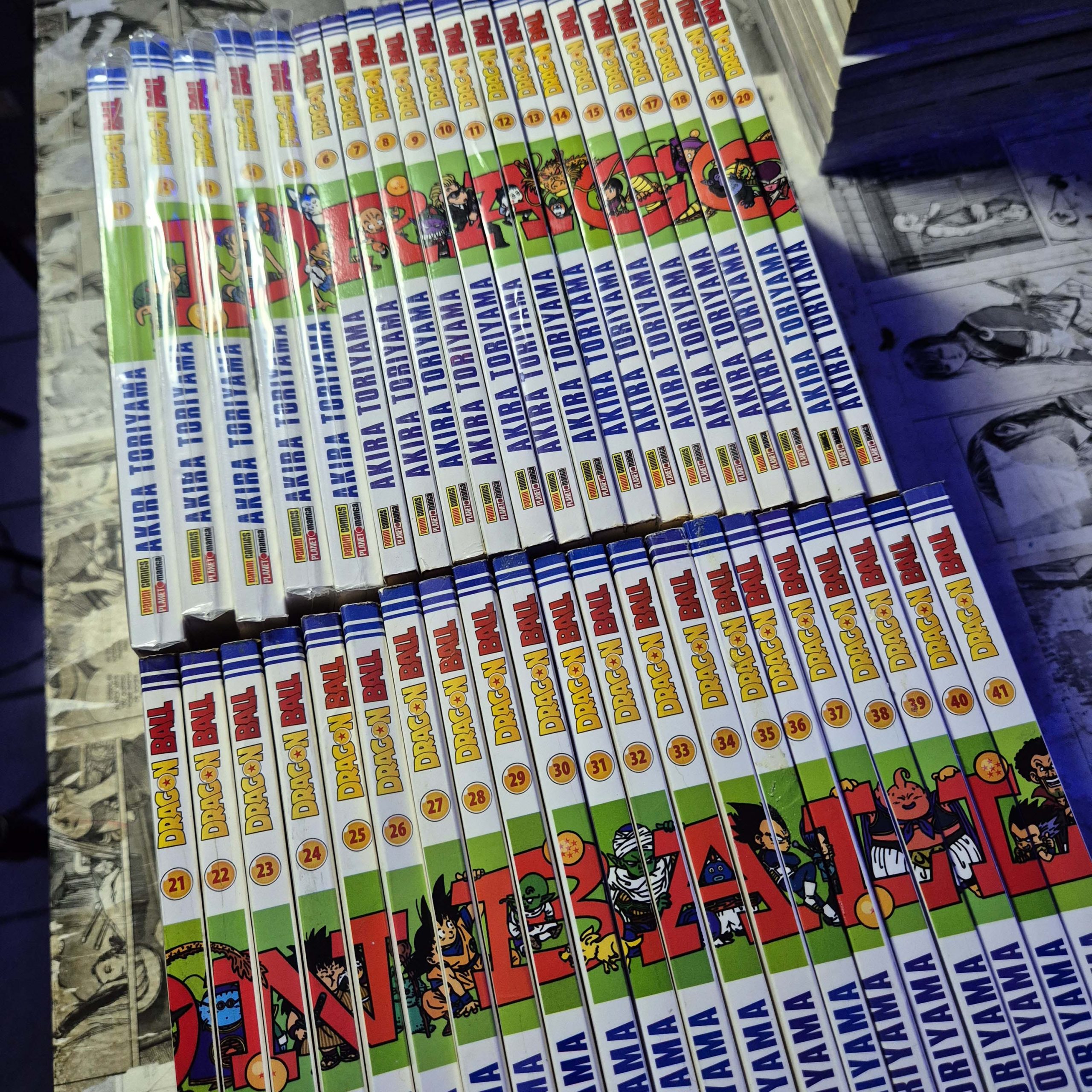 Dragon Ball - Panini - Vol.1 ao 41 (Lote #351)