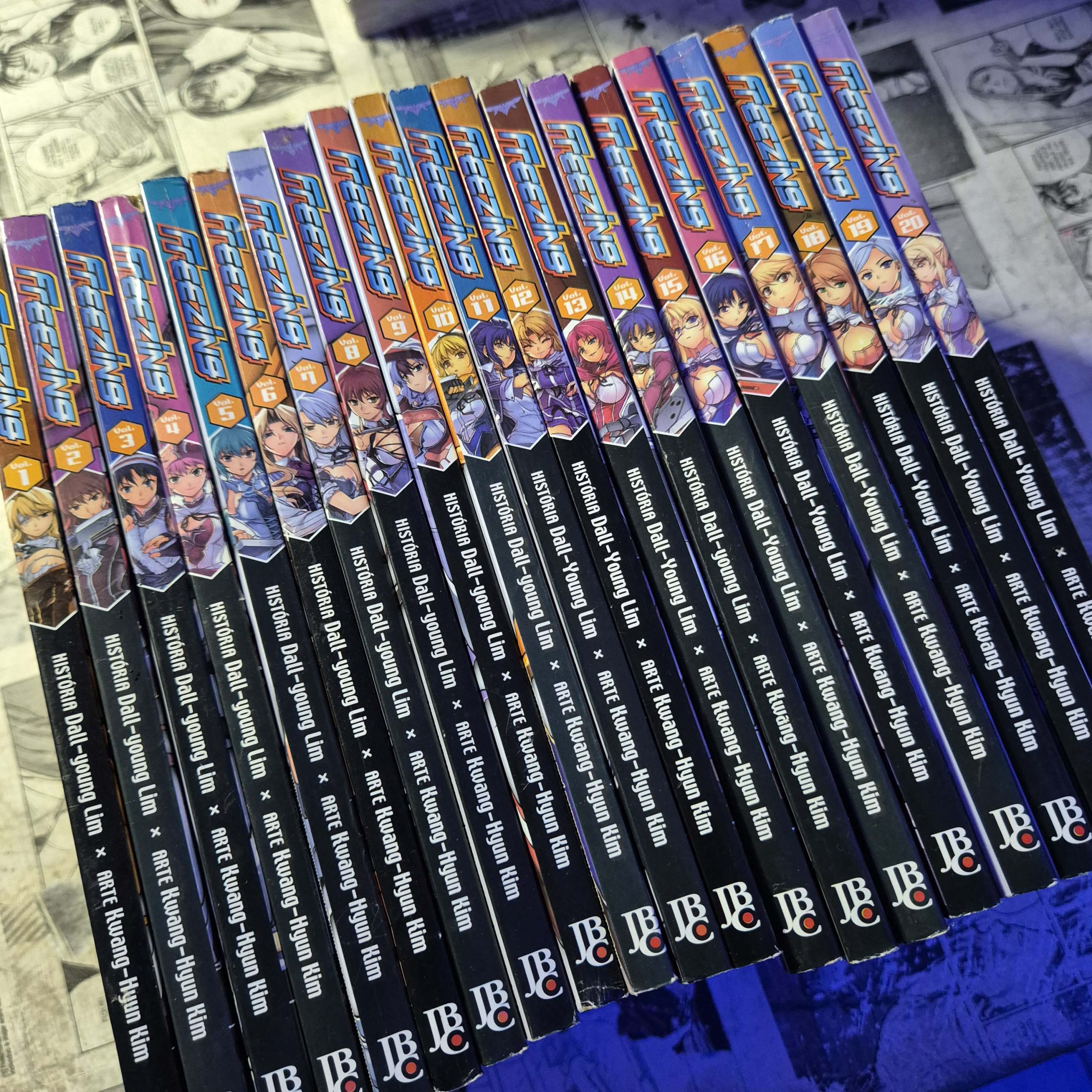 Freezing - Vol.1 ao 20 (Lote #351)
