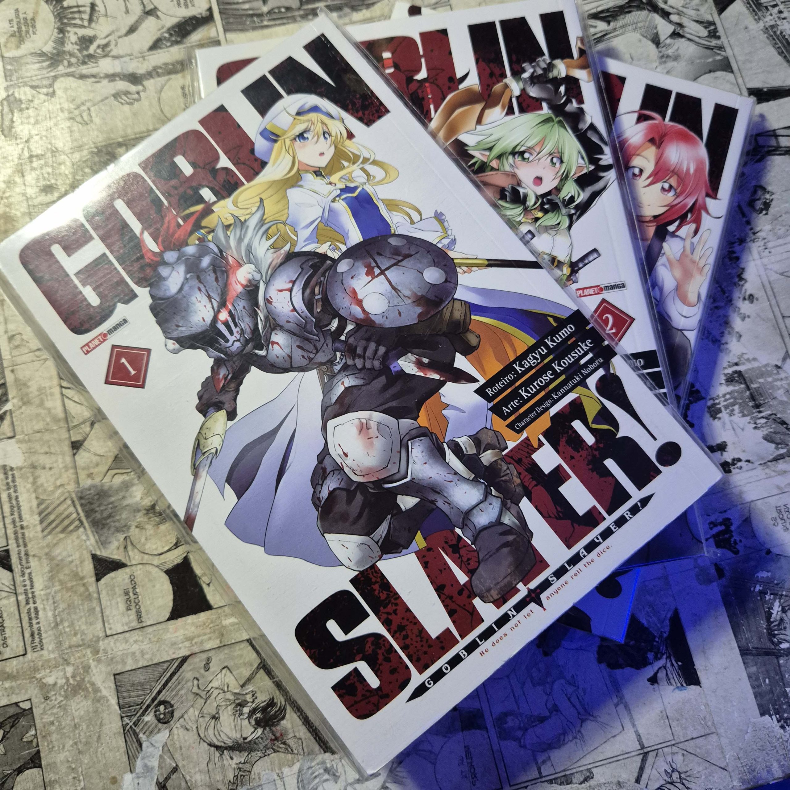 Goblin Slayer - Vol.1 ao 3 (Lote #351)