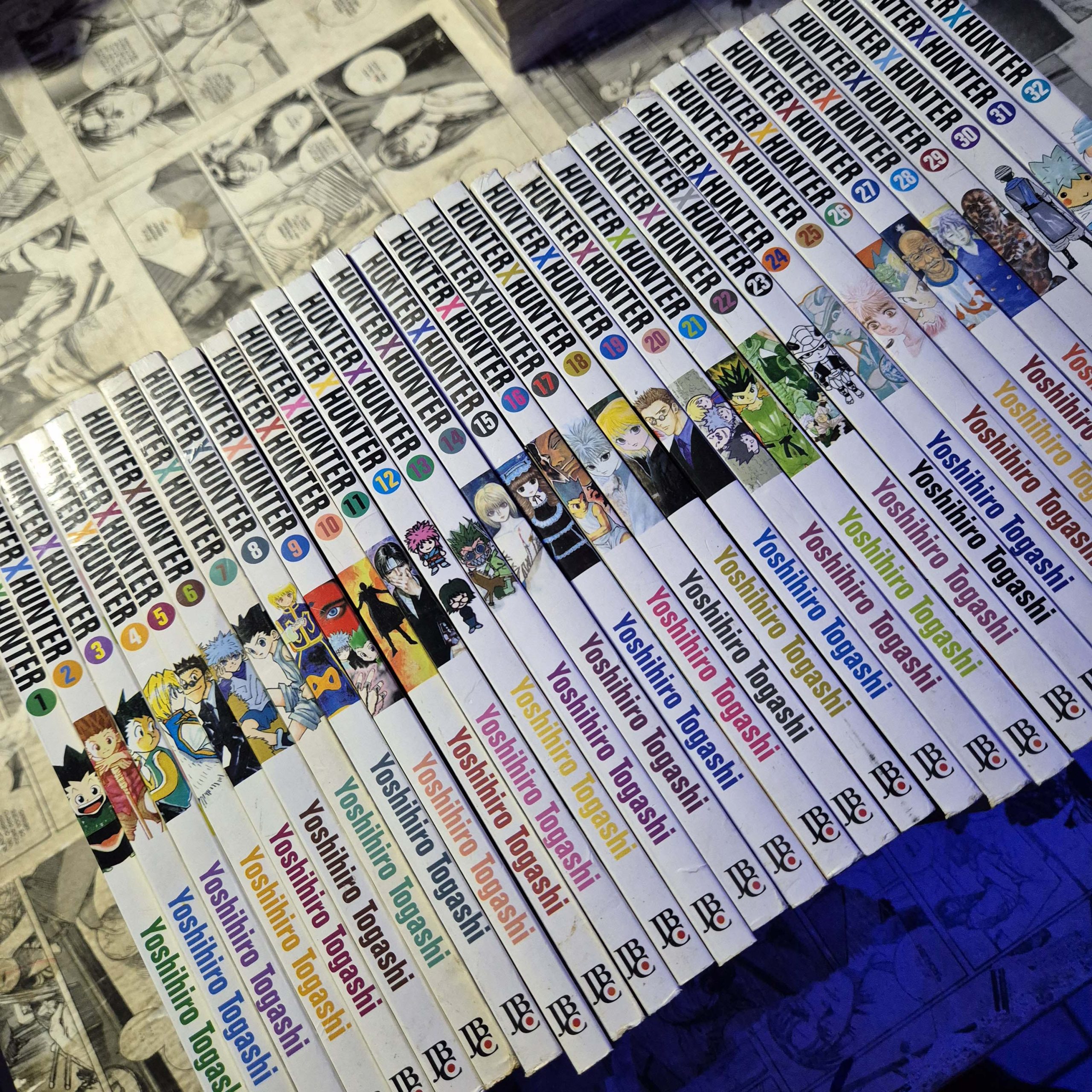 Hunter x Hunter - Vol.1 ao 32 (Lote #351)