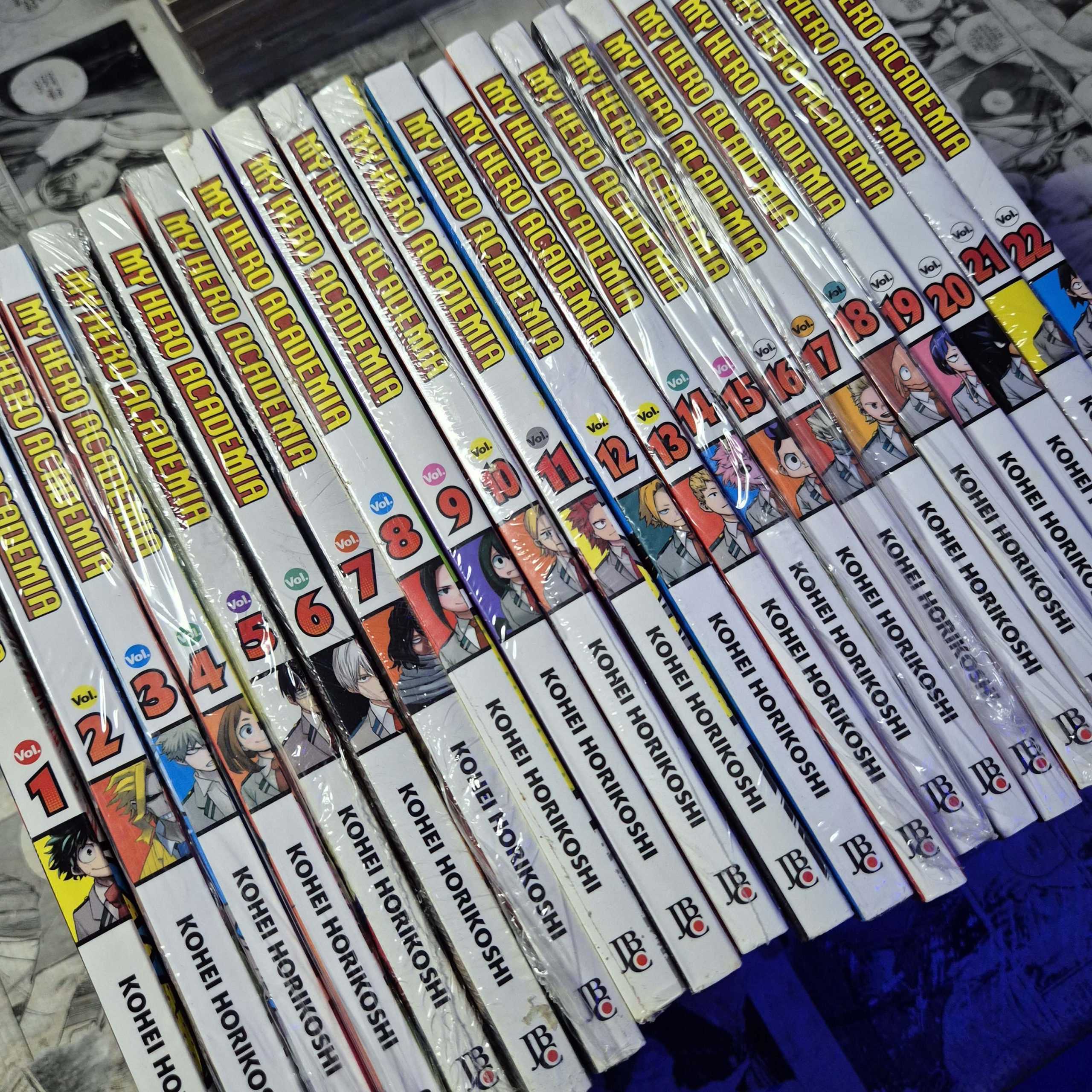 My Hero Academia - Vol.1 ao 22 (Lote #351)