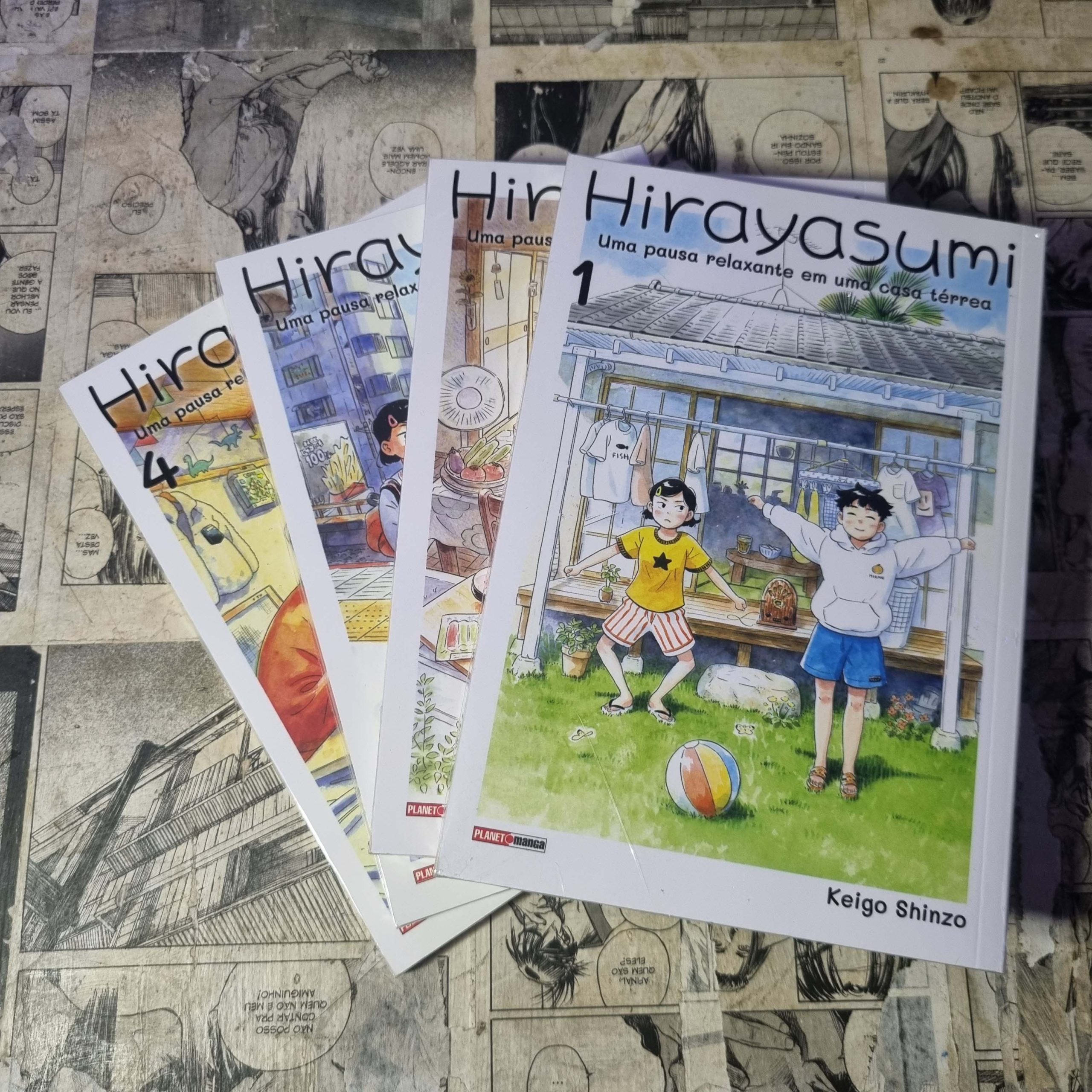 Hirayasumi - Vol.1 ao 4 (Lote #352)