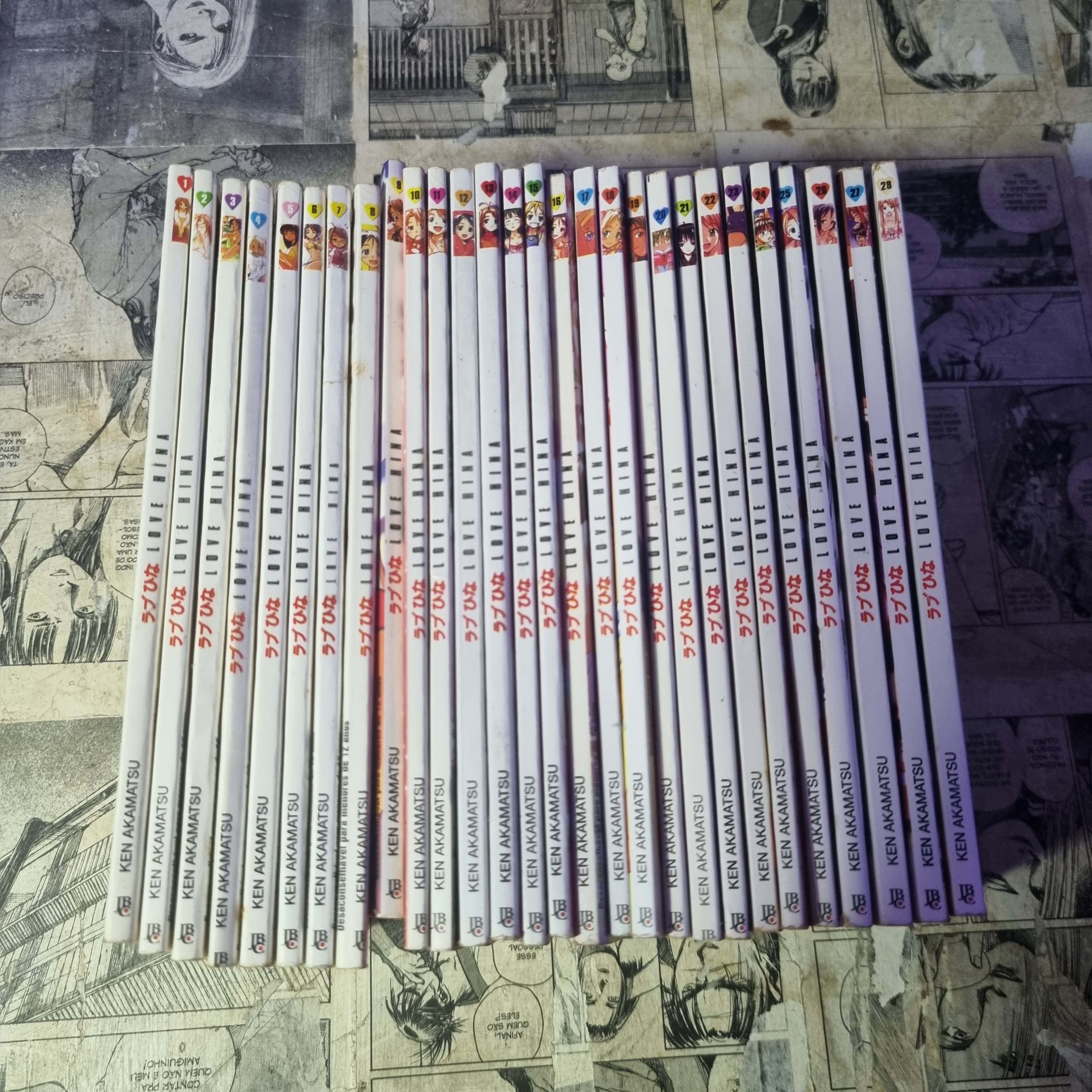 Love Hina - ed antiga - Completo (Lote #352)