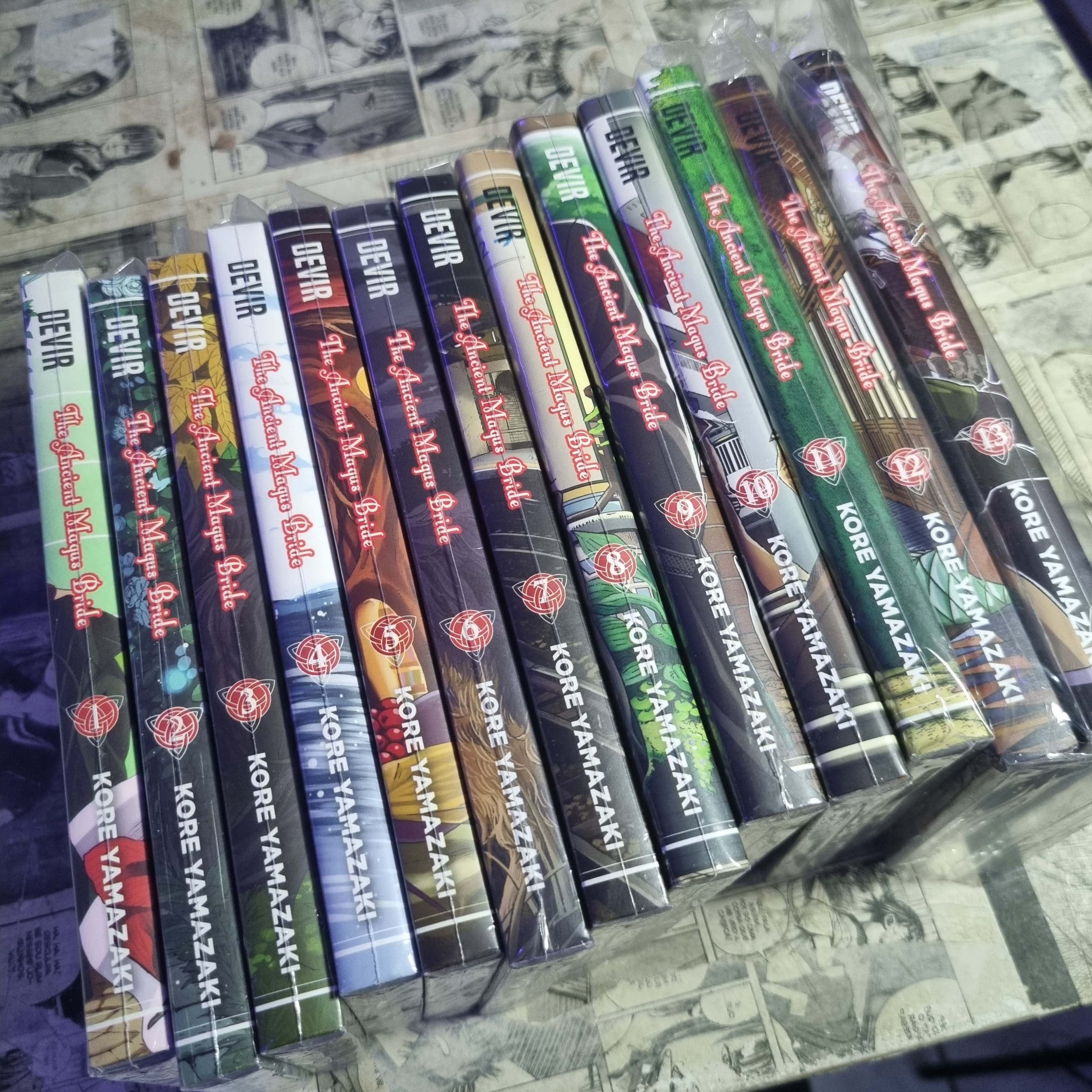 The Ancient Magus Bride - Vol.1 ao 13 (Lote #352)