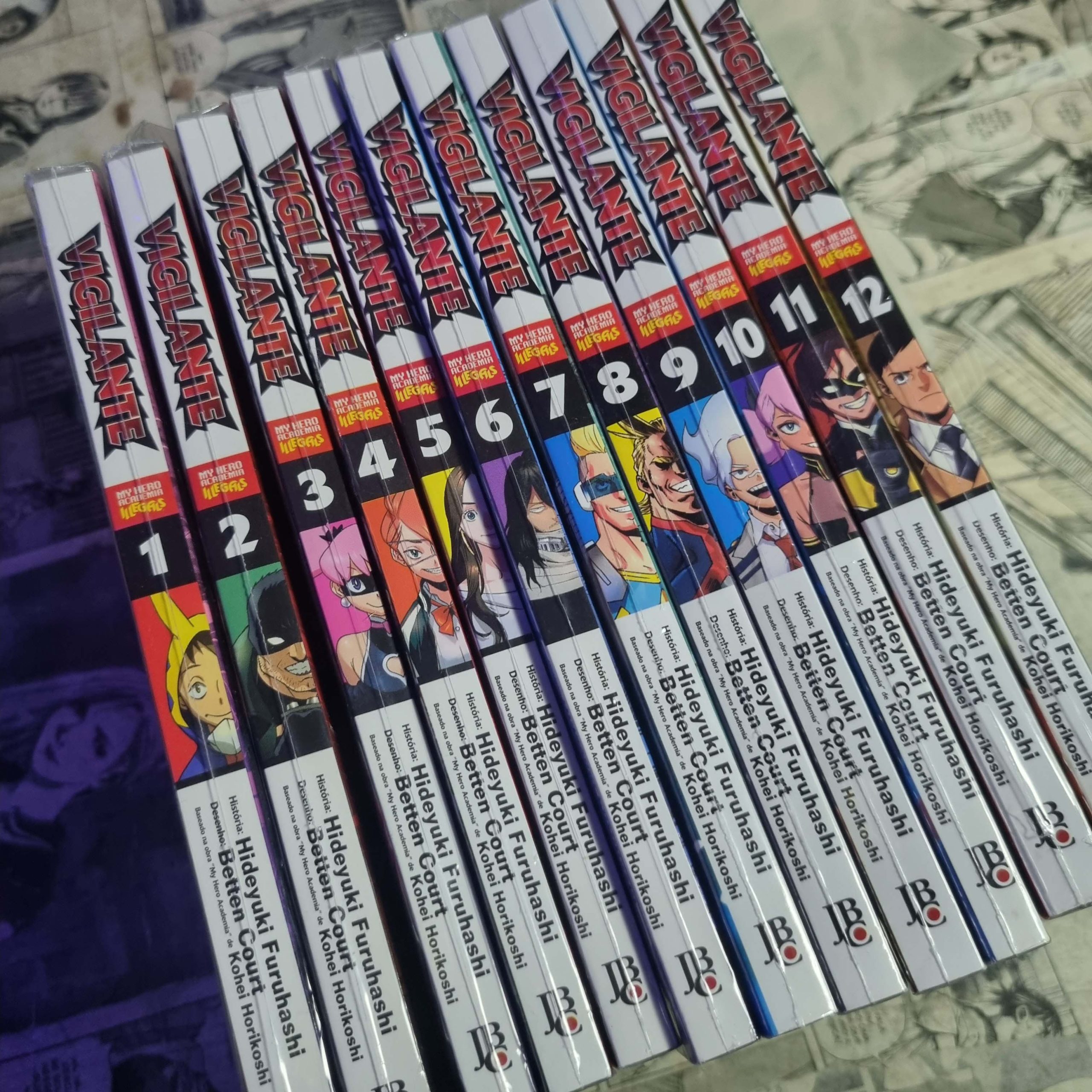Vigilante - My Hero Academia Illegals - Vol.1 ao 12 (Lote #352)
