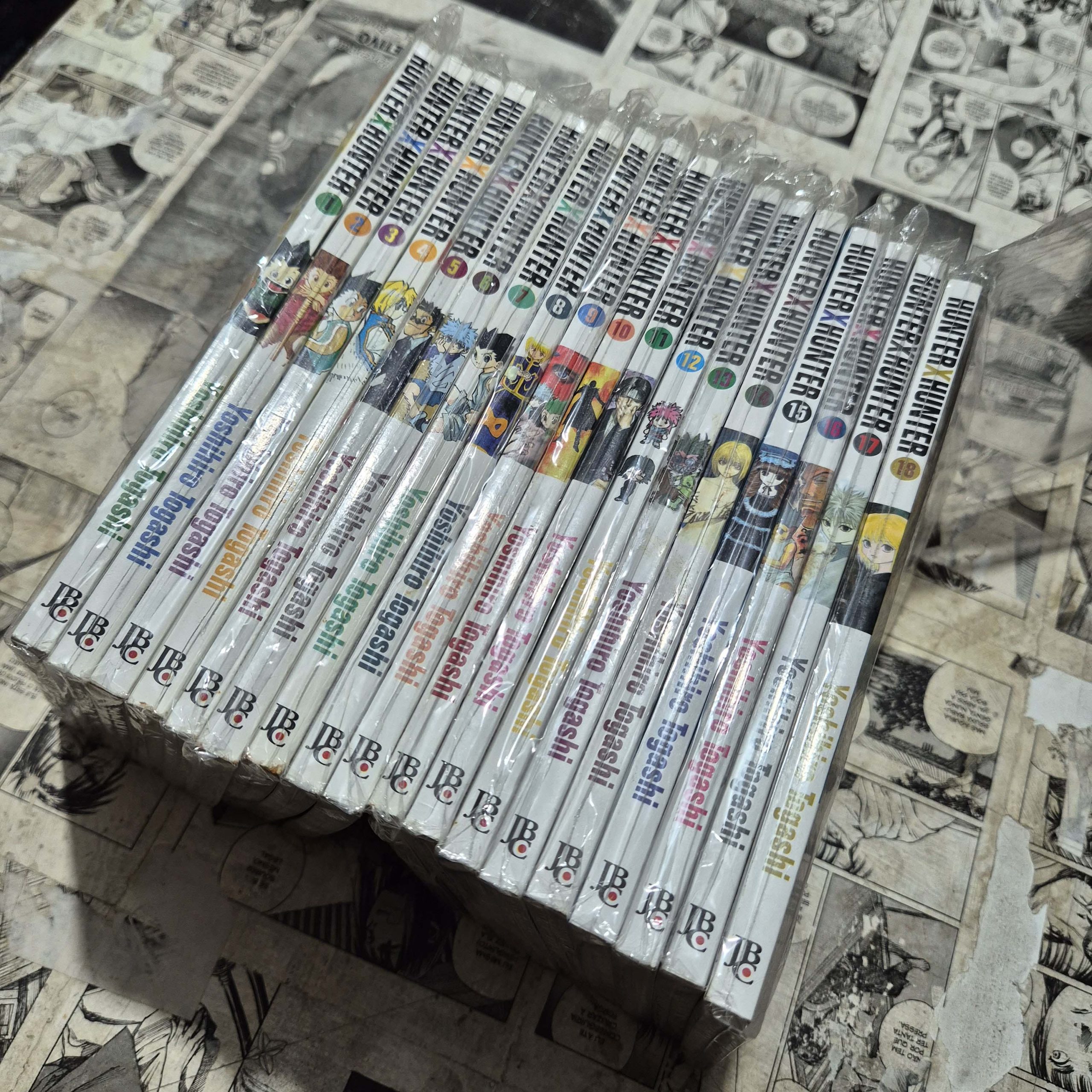 Hunter x Hunter - Vol.1 ao 18 (Lote #353)