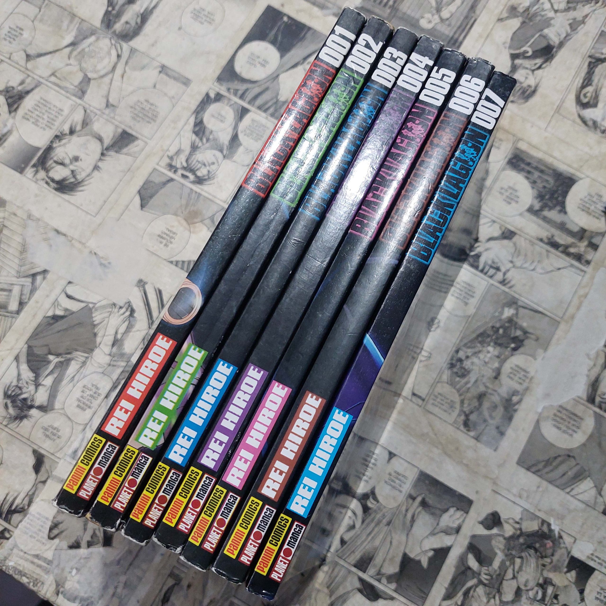 Black Lagoon - Vol.1 ao 7 (Lote #354)
