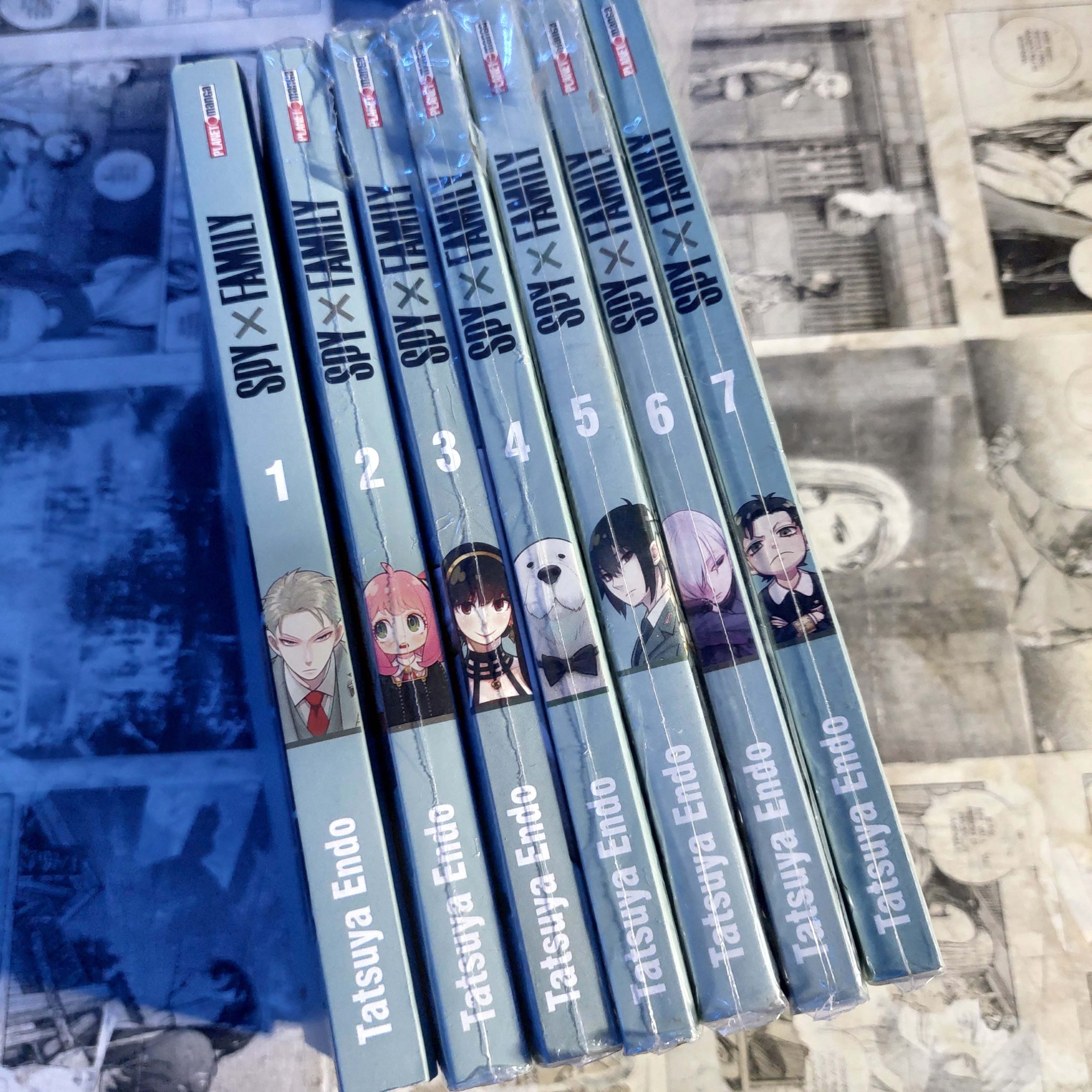 Spy x Family - Vol.1 ao 7 (Lote #354)
