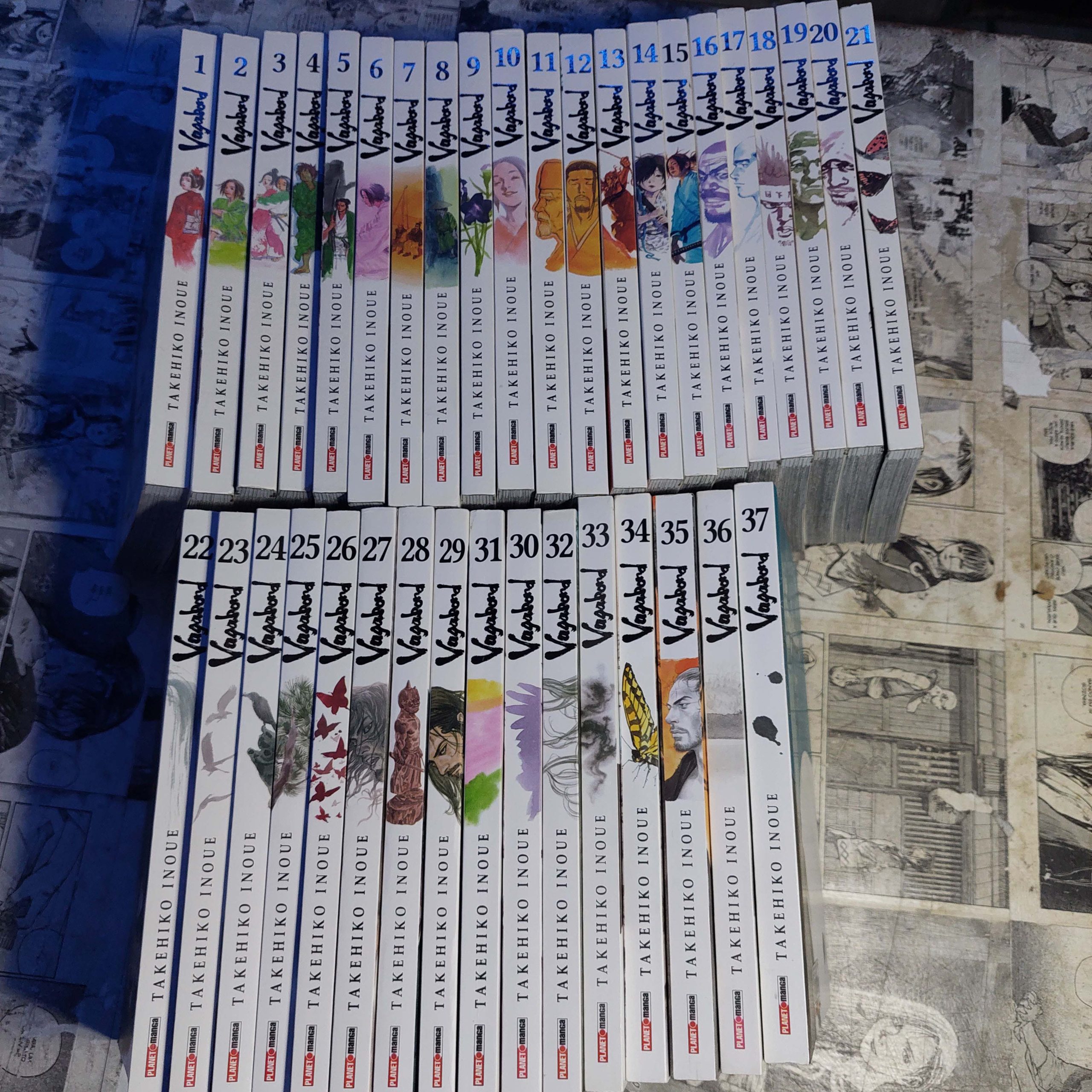 Vagabond - Vol.1 ao 37 (Lote #354)