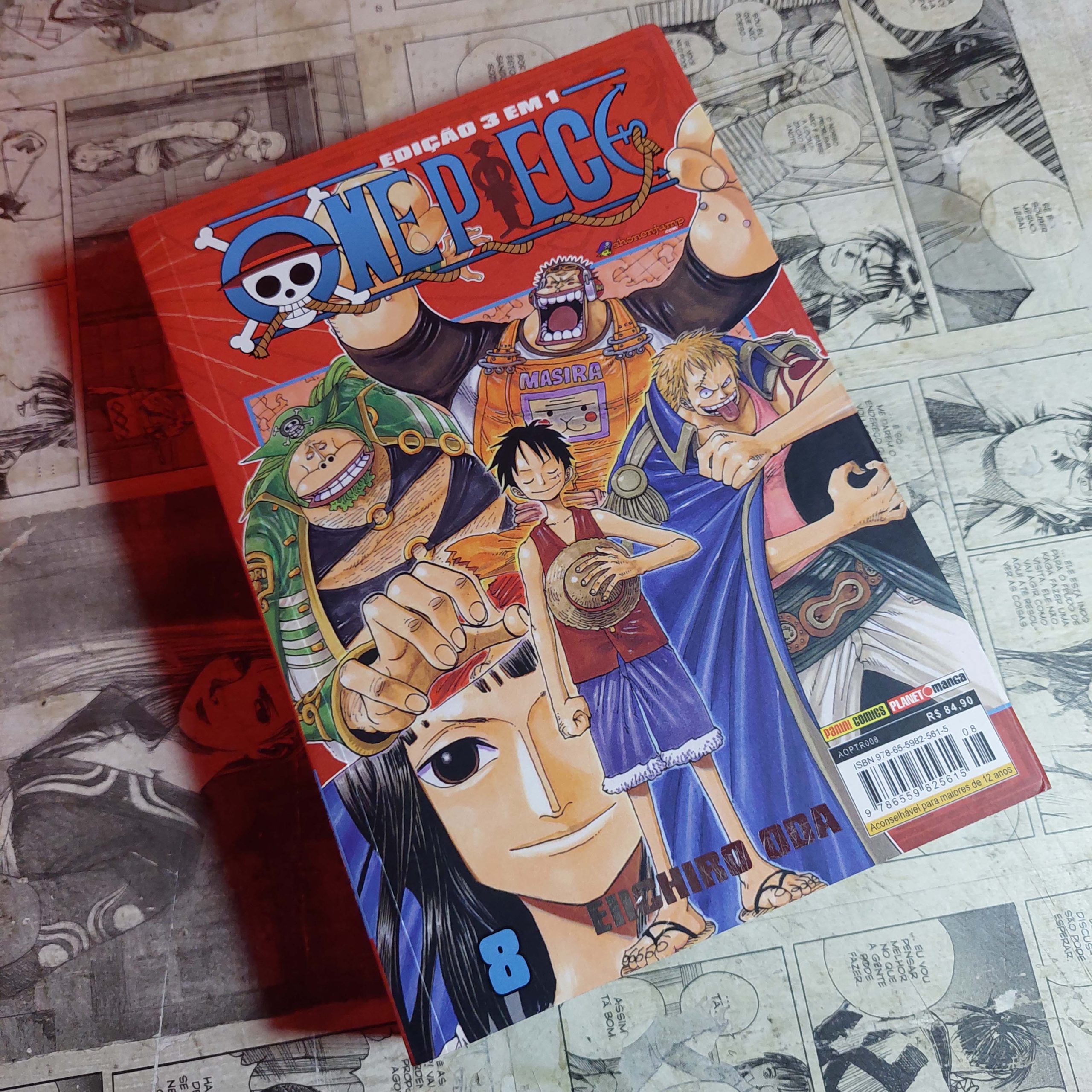 One Piece 3 em 1 - Vol.8 (Festival de Avulsos #118)