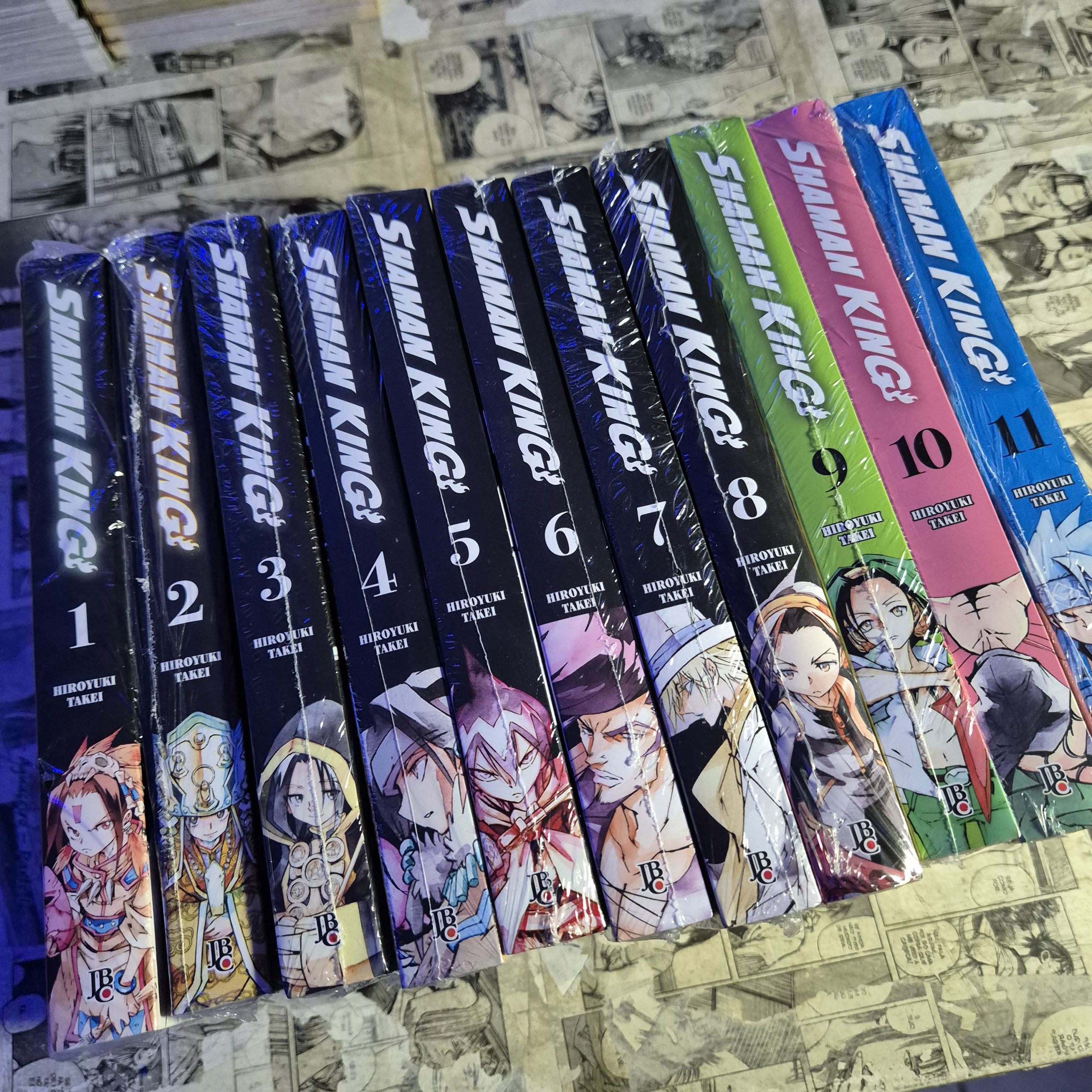Shaman King - ed BIG - Vol.1 ao 11 (Lote #355)