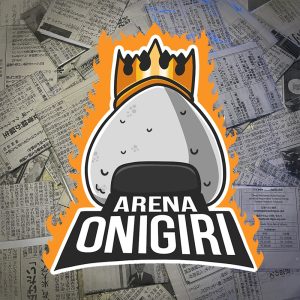 Gatcha Arena Onigiri – 3 adesivos surpresa